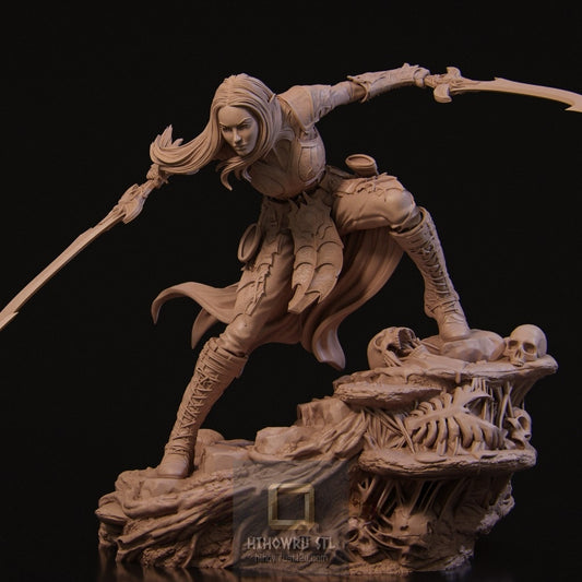5089 Lierin - The Drow Fighter - STL 3D Print Files
