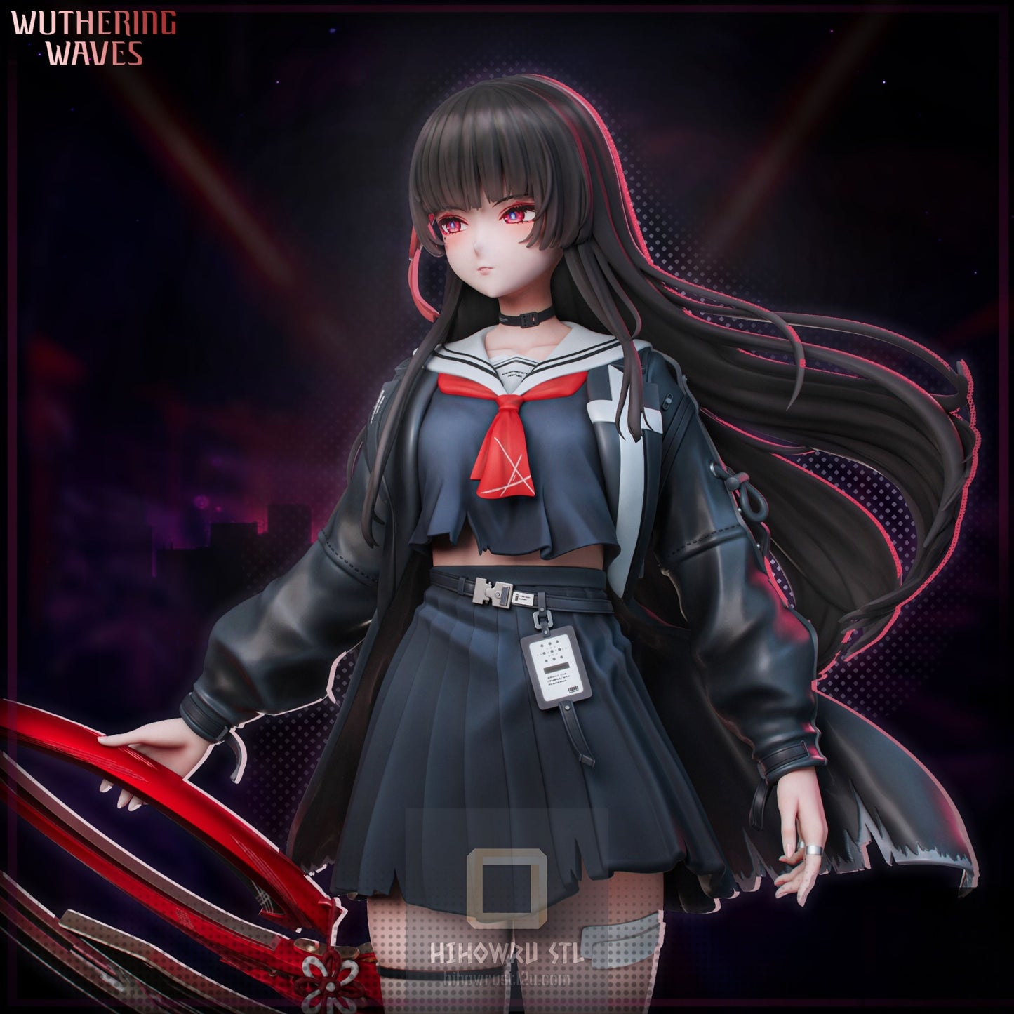 4628 Chisa - Wuthering Waves - STL 3D Print Files