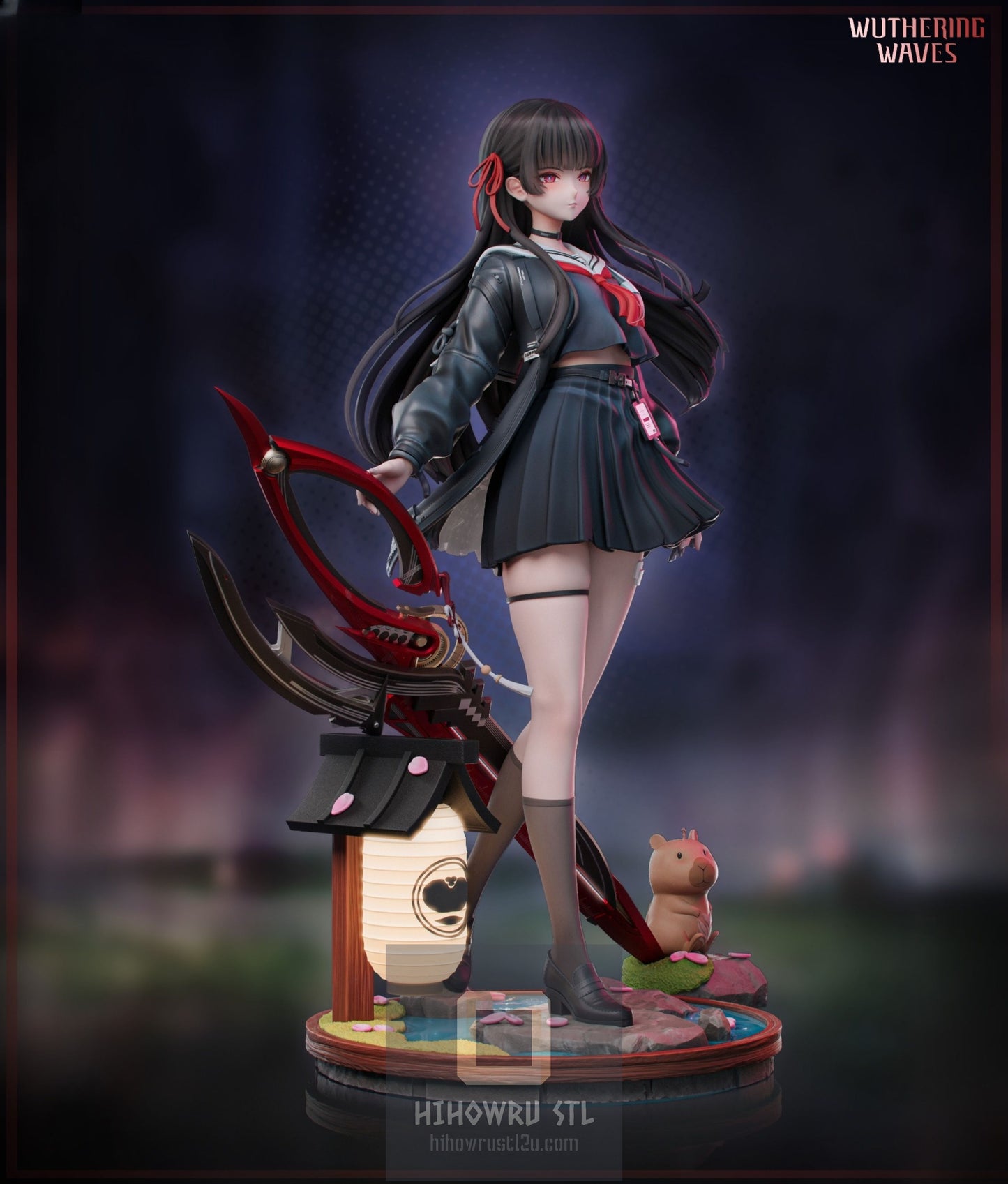 4628 Chisa - Wuthering Waves - STL 3D Print Files