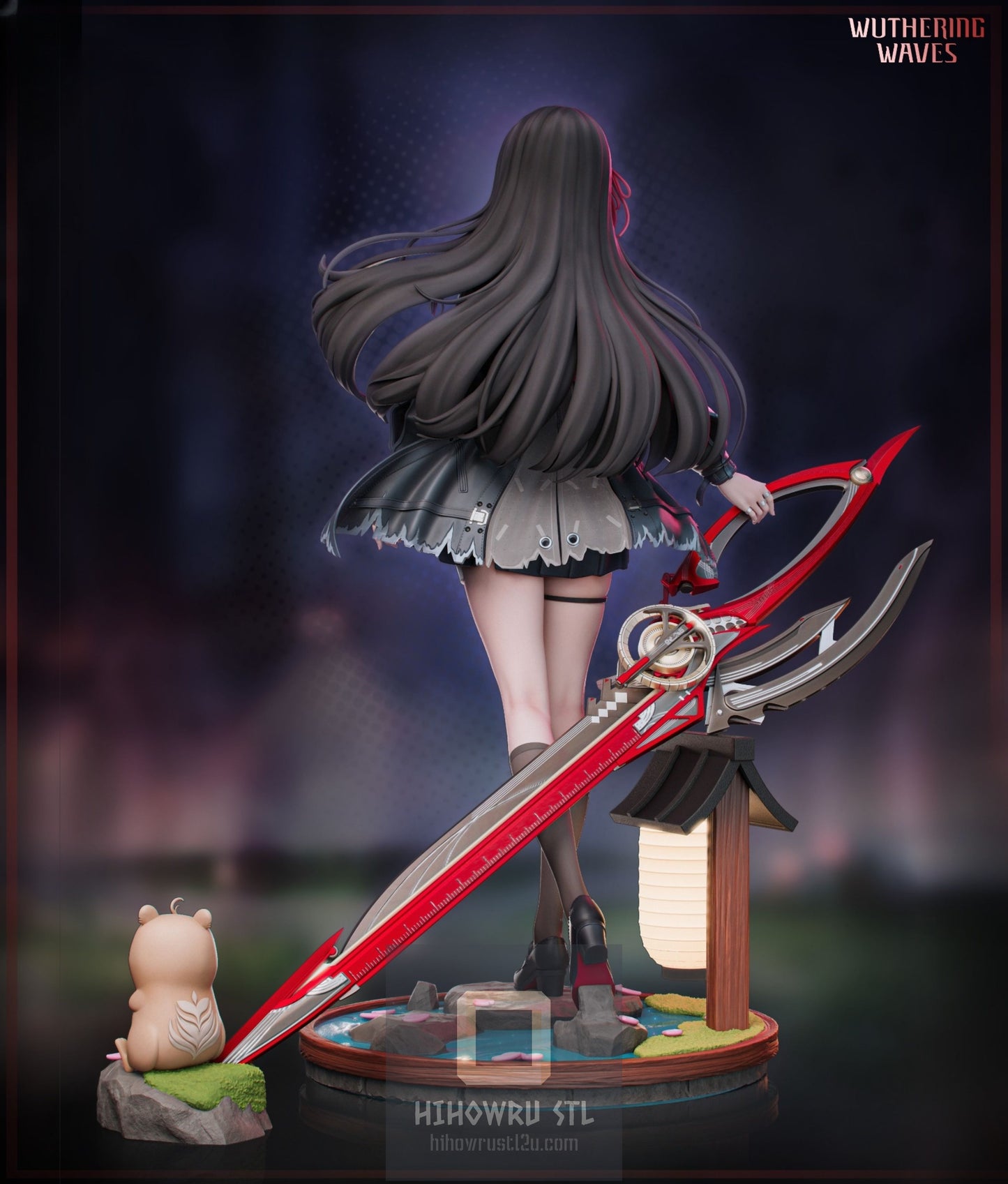 4628 Chisa - Wuthering Waves - STL 3D Print Files