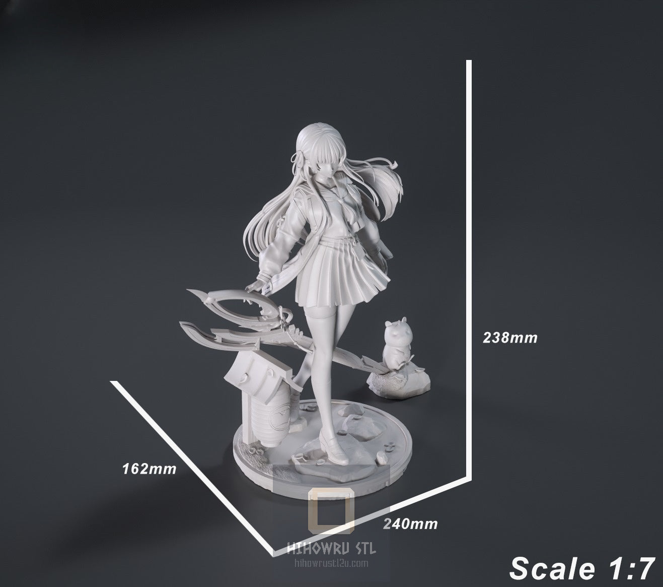 4628 Chisa - Wuthering Waves - STL 3D Print Files
