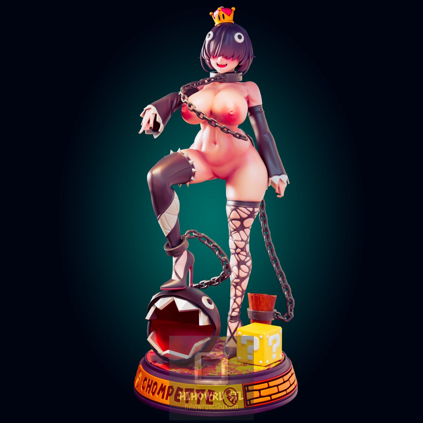 5401 Princess Chompette NSFW - STL 3D Print Files