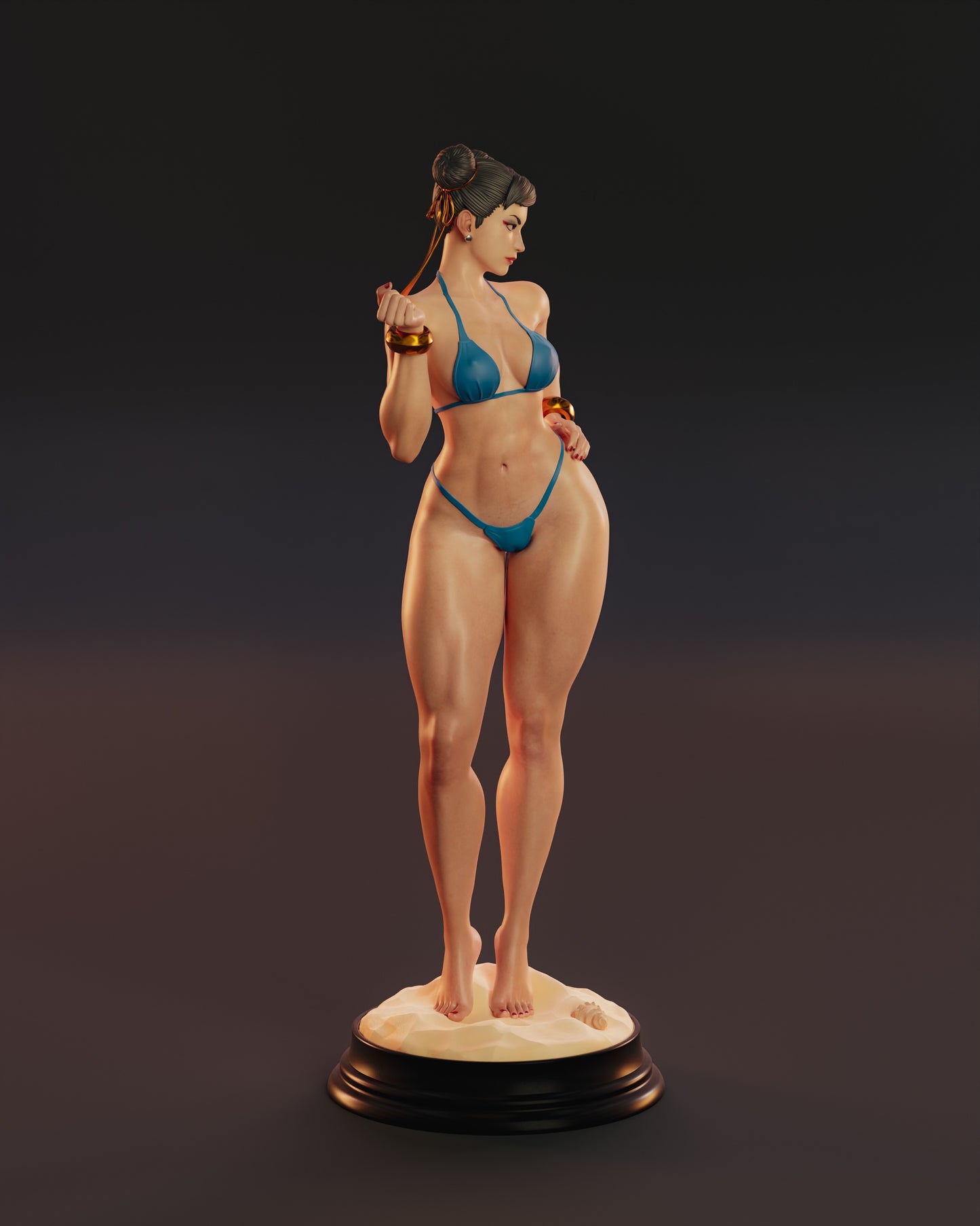 2148 Chun-Li Bikini - Street Fighter - STL 3D Print Files