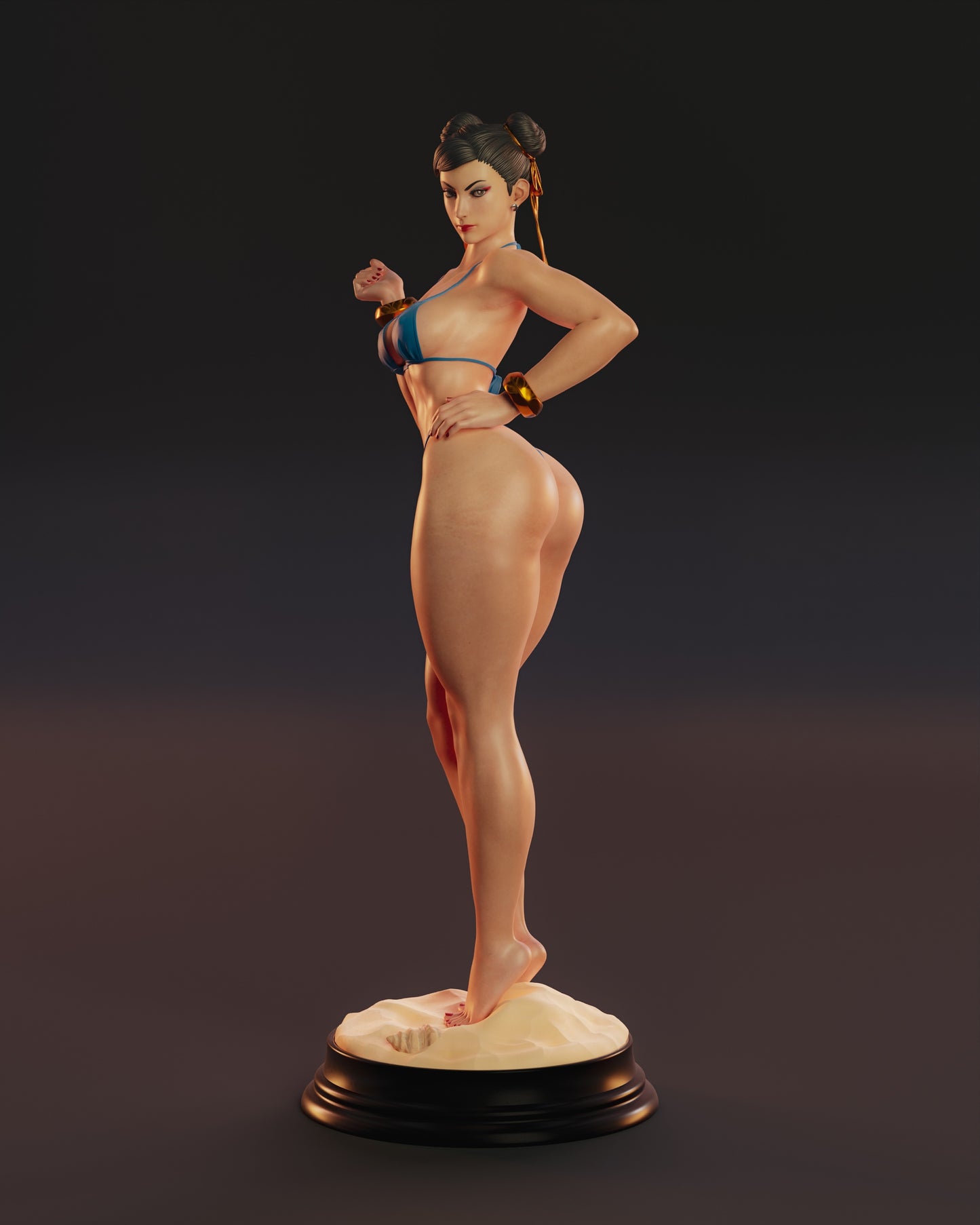 2148 Chun-Li Bikini - Street Fighter - STL 3D Print Files