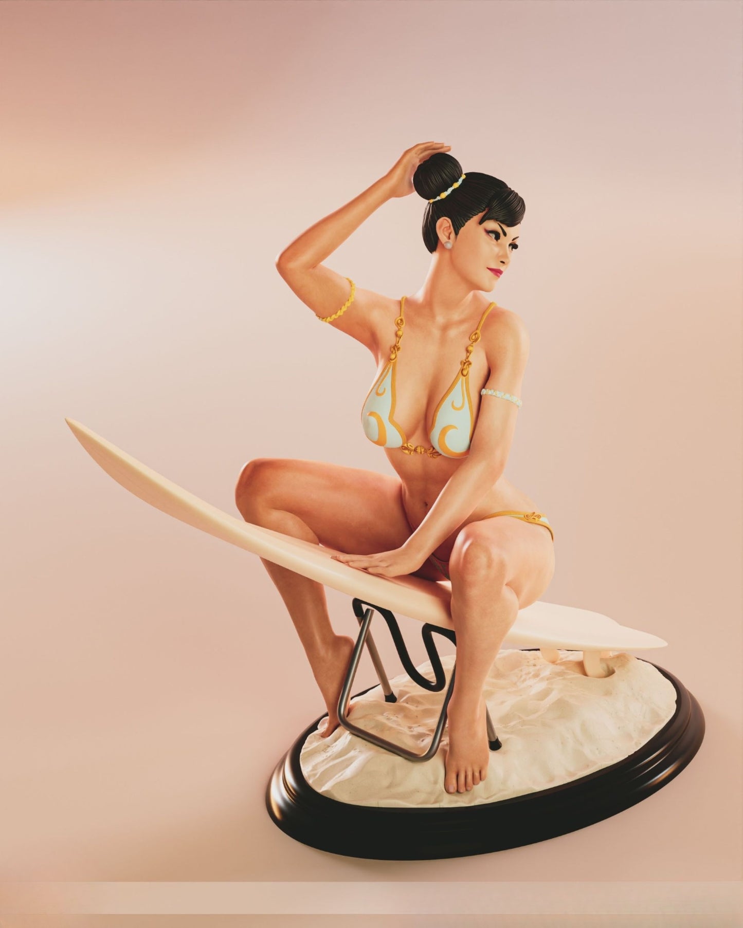 3901 Chun-Li - Street Fighter - STL 3D Print Files
