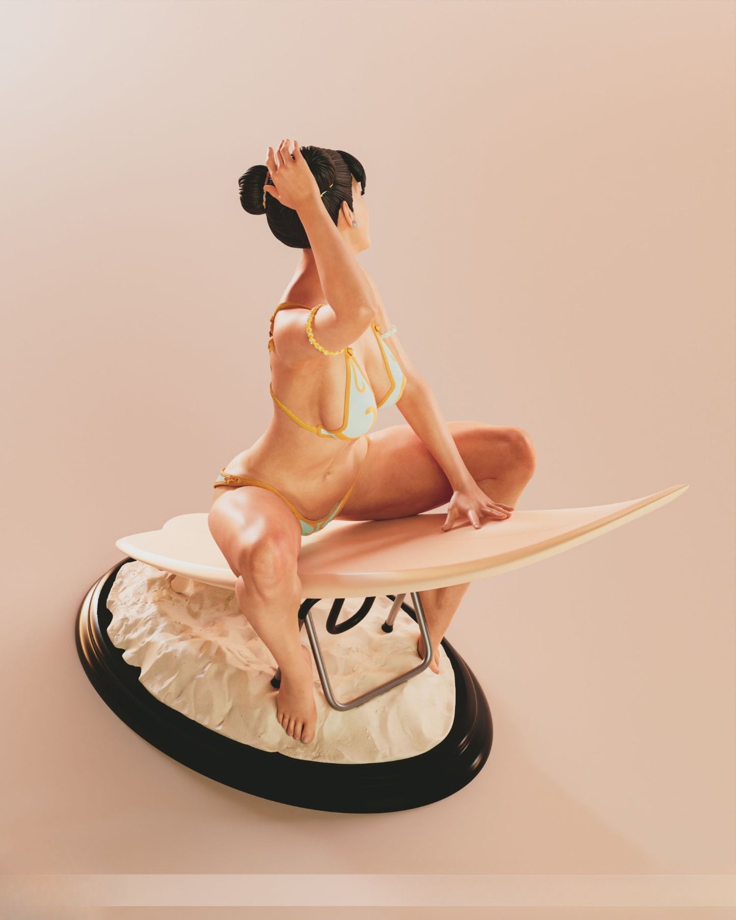 3901 Chun-Li - Street Fighter - STL 3D Print Files