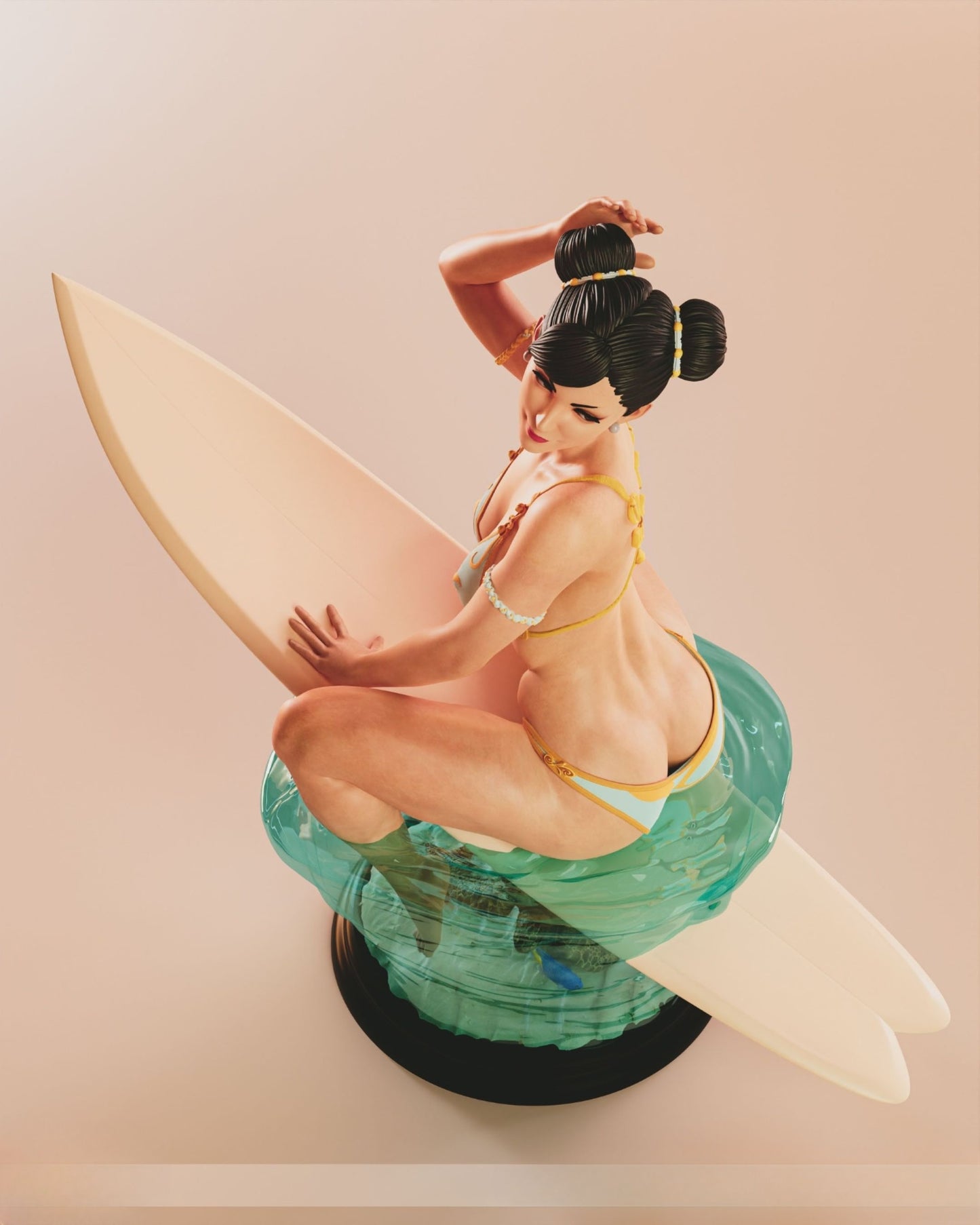 3901 Chun-Li - Street Fighter - STL 3D Print Files