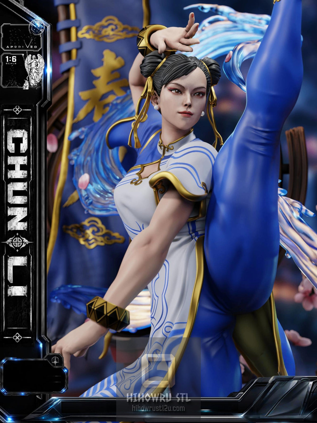 5606 Chun-Li - Street Fighter - STL 3D Print Files