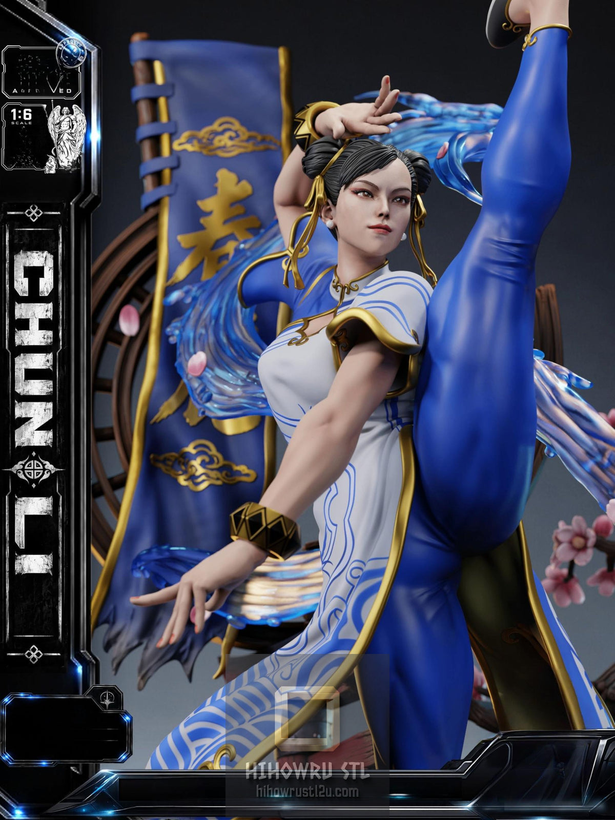 5606 Chun-Li - Street Fighter - STL 3D Print Files