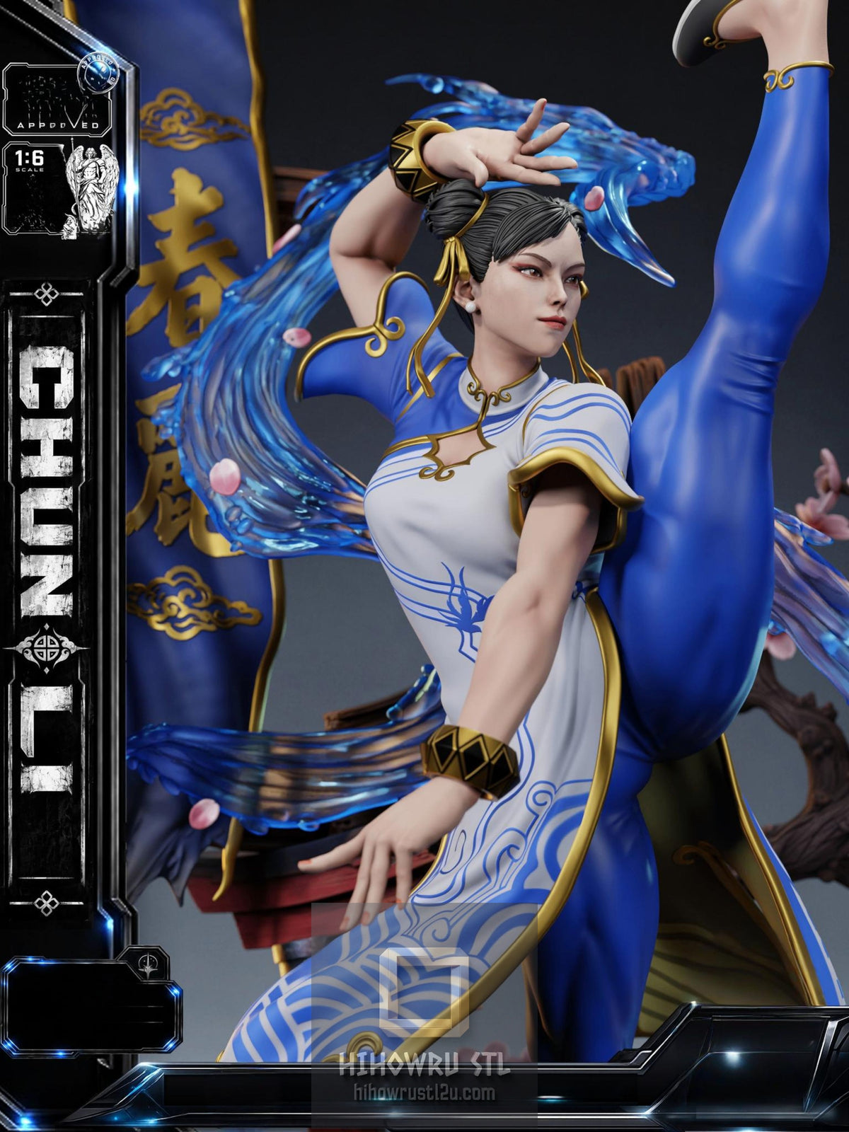 5606 Chun-Li - Street Fighter - STL 3D Print Files