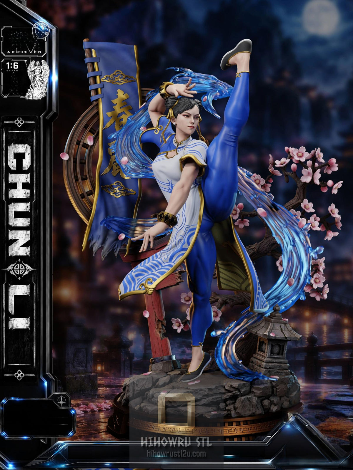 5606 Chun-Li - Street Fighter - STL 3D Print Files