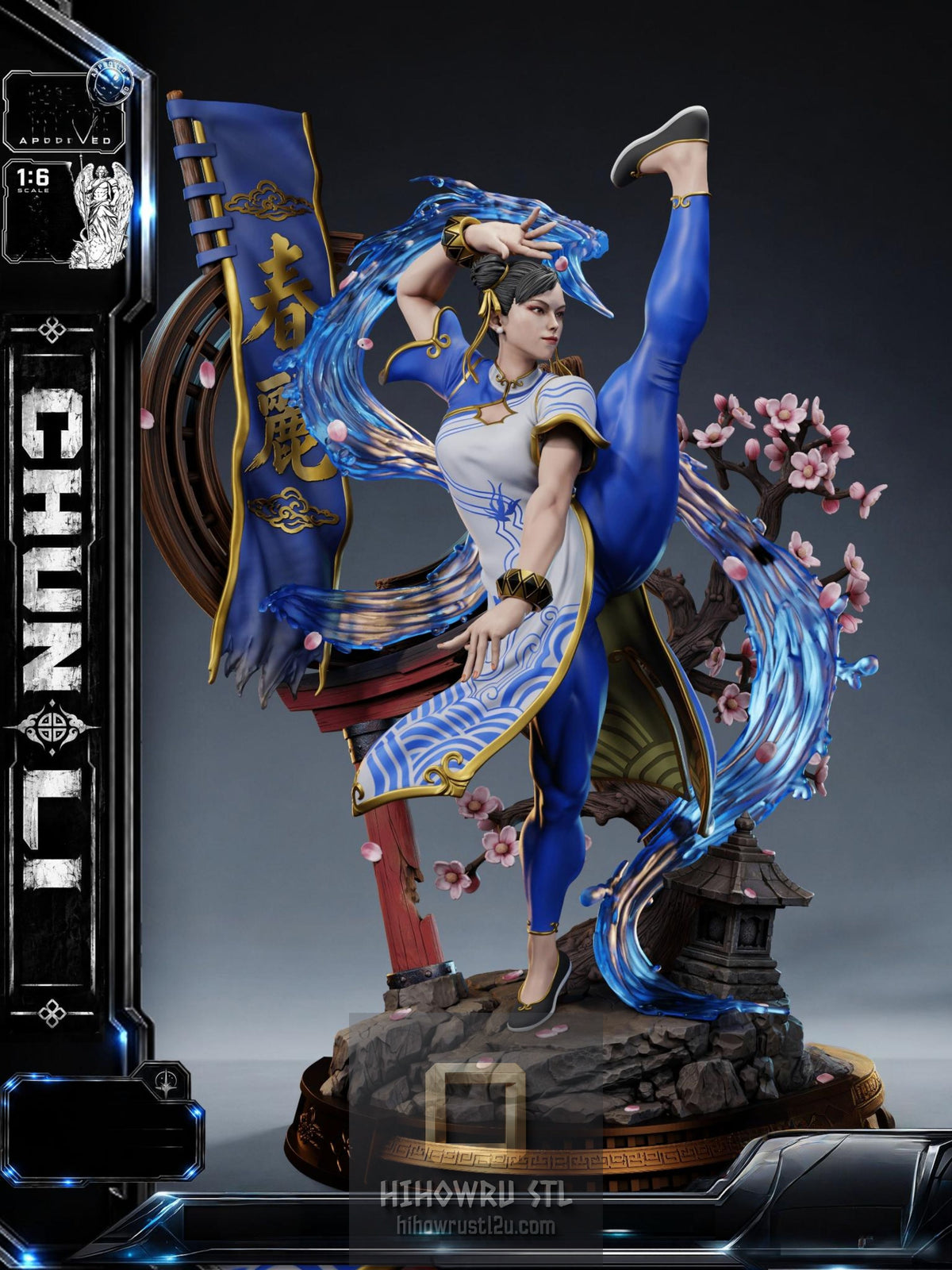 5606 Chun-Li - Street Fighter - STL 3D Print Files