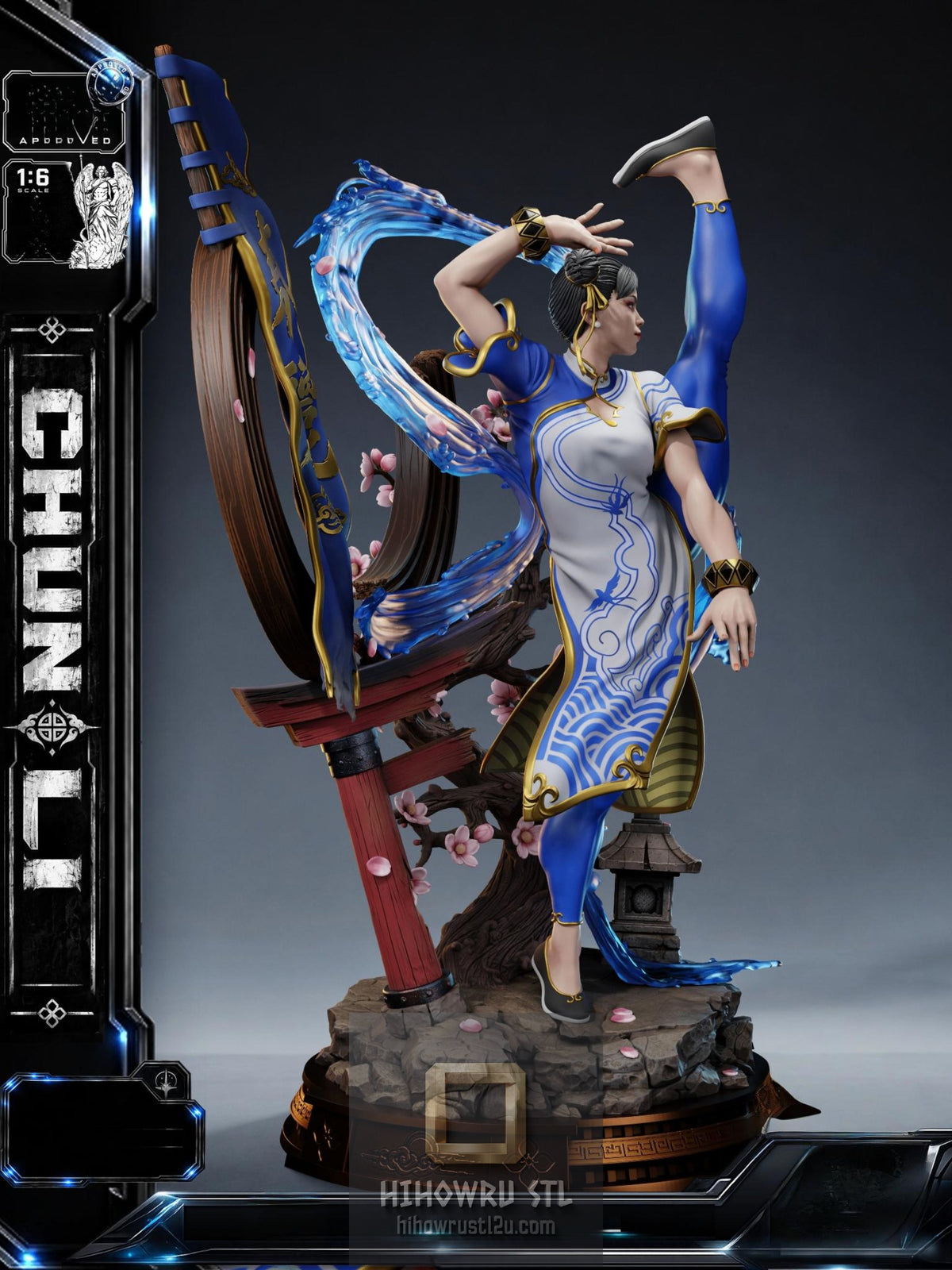 5606 Chun-Li - Street Fighter - STL 3D Print Files