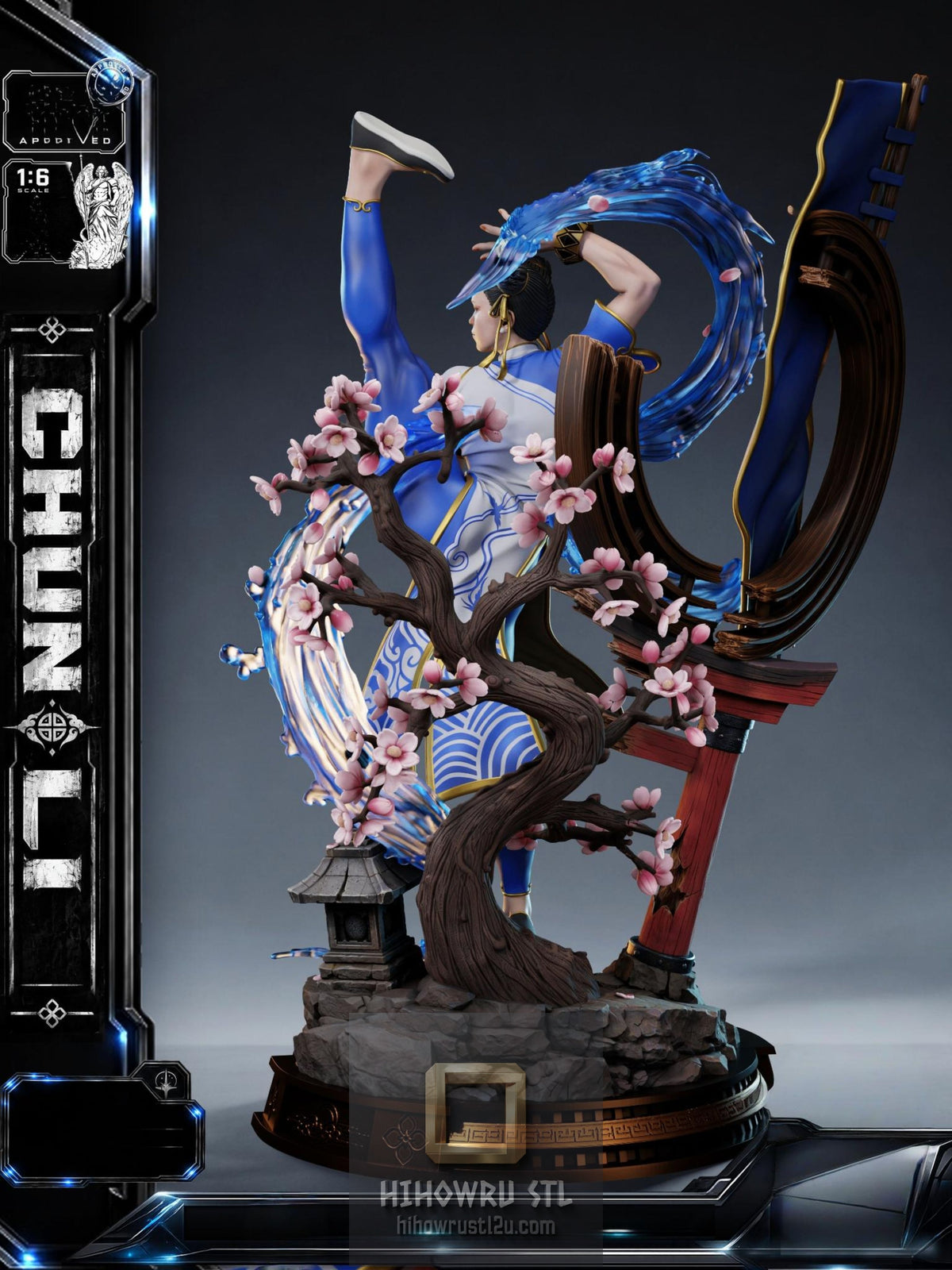 5606 Chun-Li - Street Fighter - STL 3D Print Files