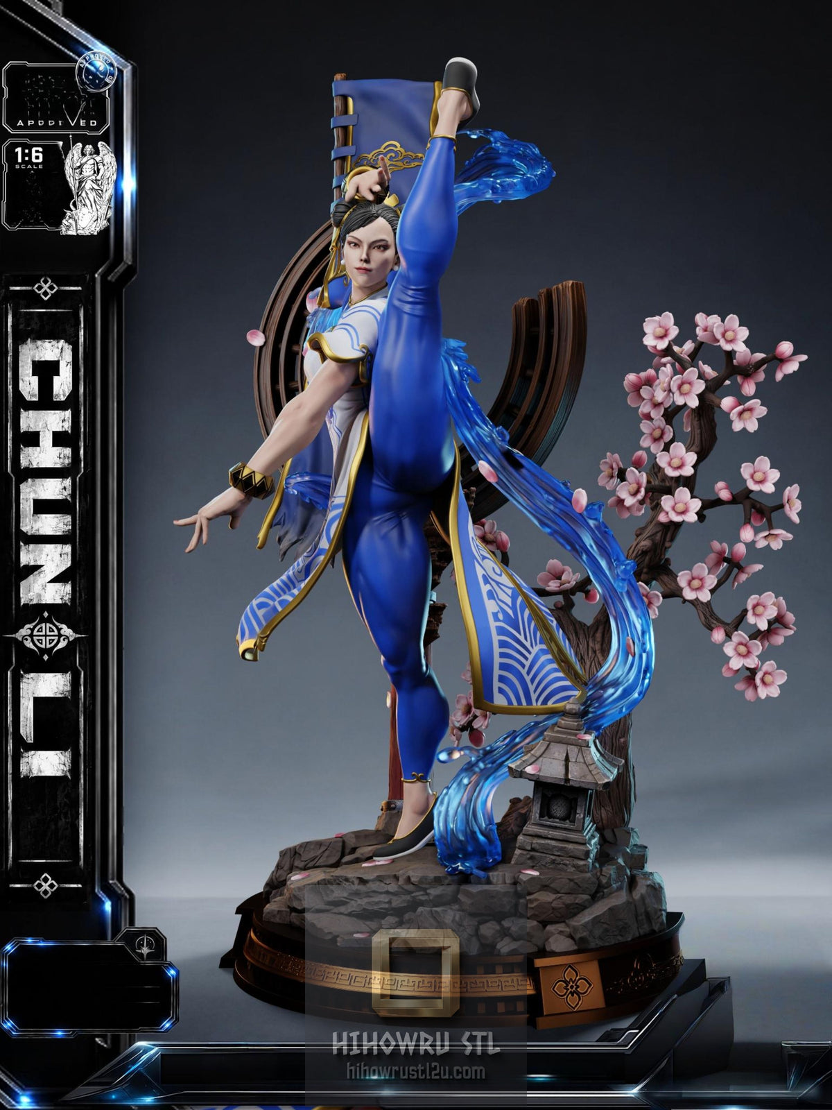 5606 Chun-Li - Street Fighter - STL 3D Print Files