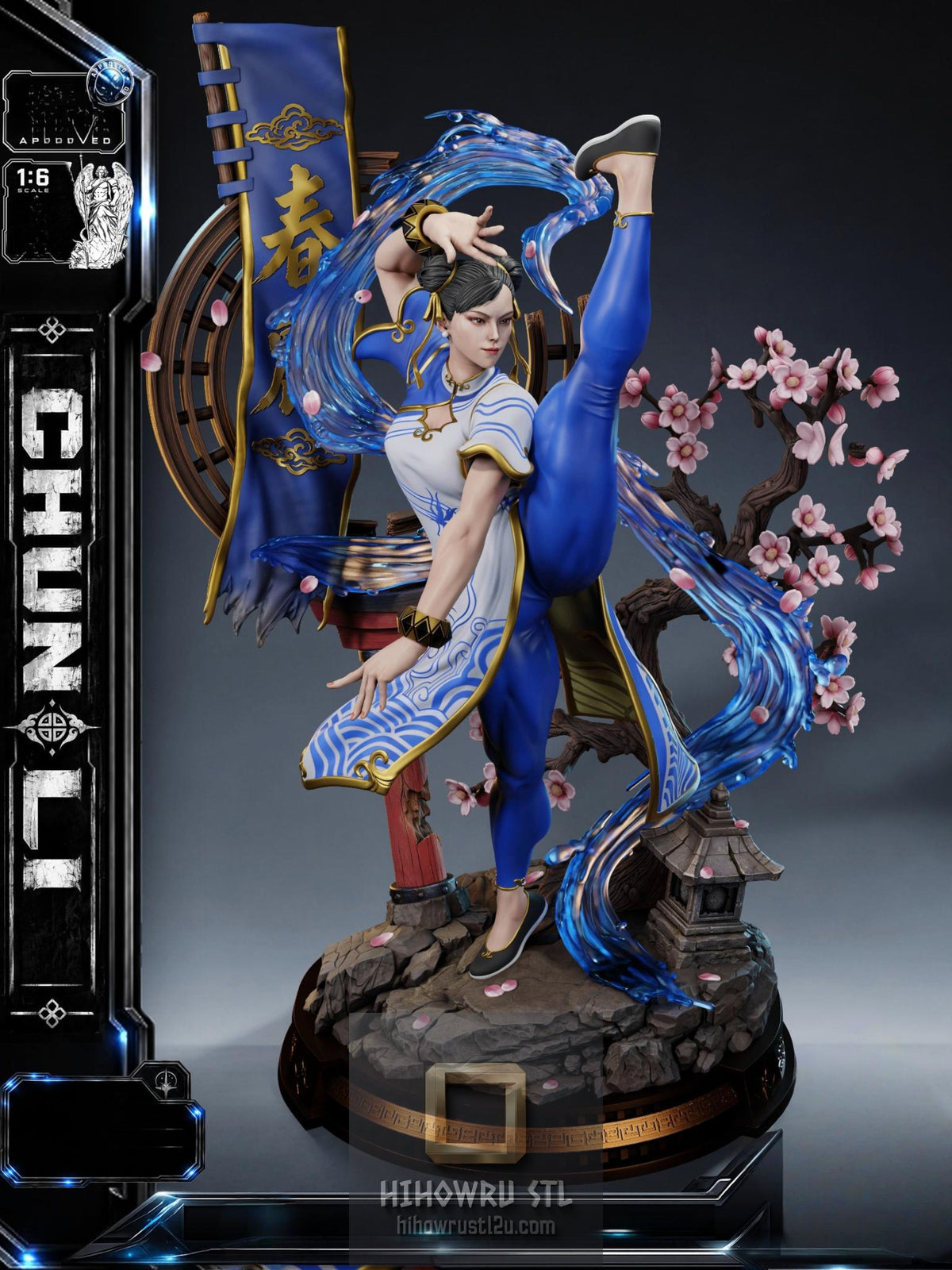 5606 Chun-Li - Street Fighter - STL 3D Print Files