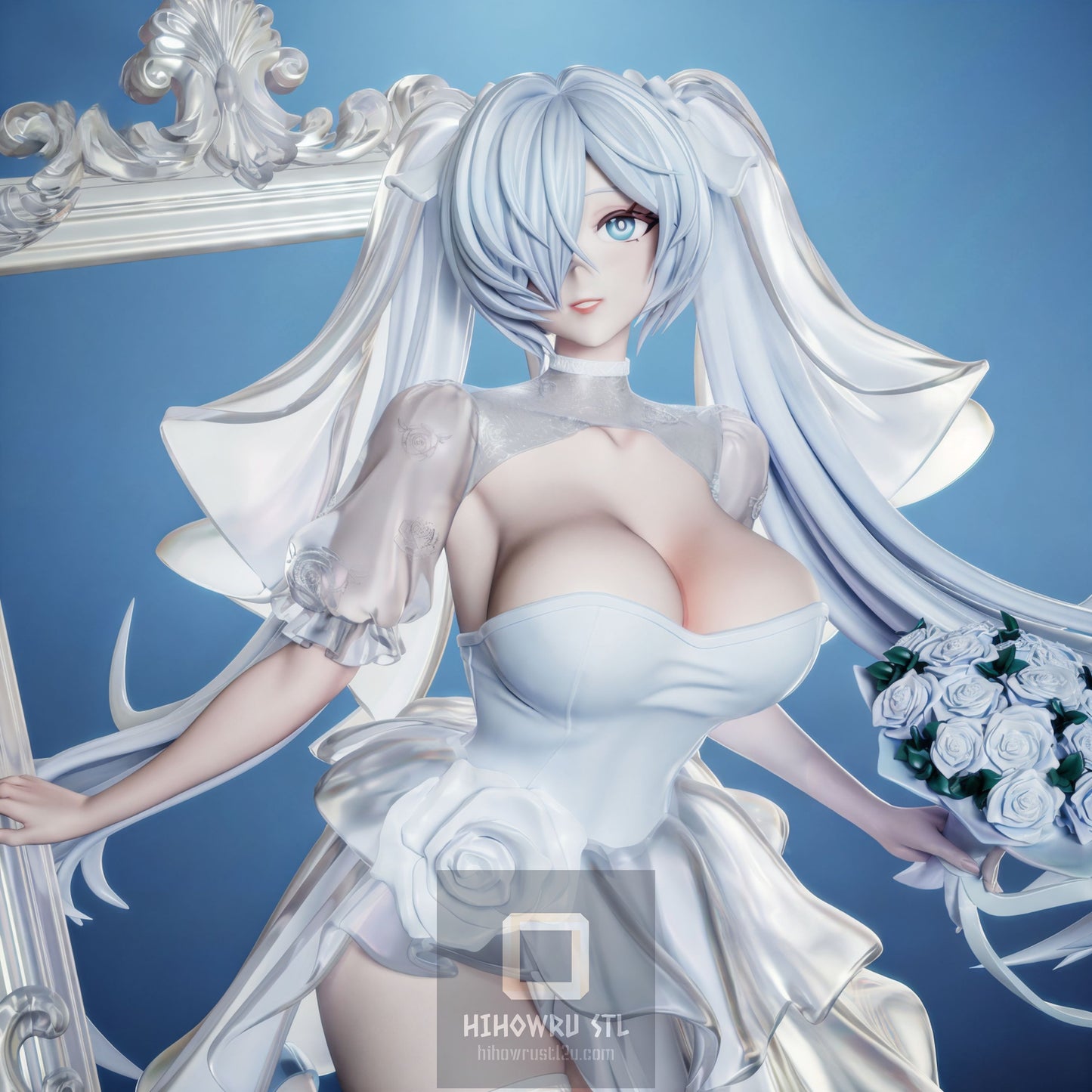 4668 Cinderella - Nikke Goddess of Victory - STL 3D Print Files
