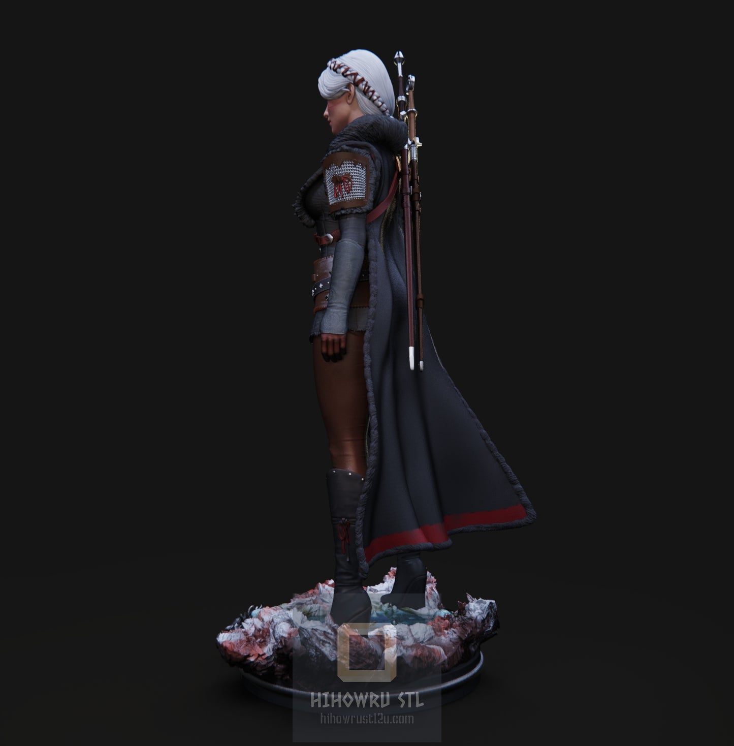 4807 CIRI - The Witcher IV - STL 3D Print Files