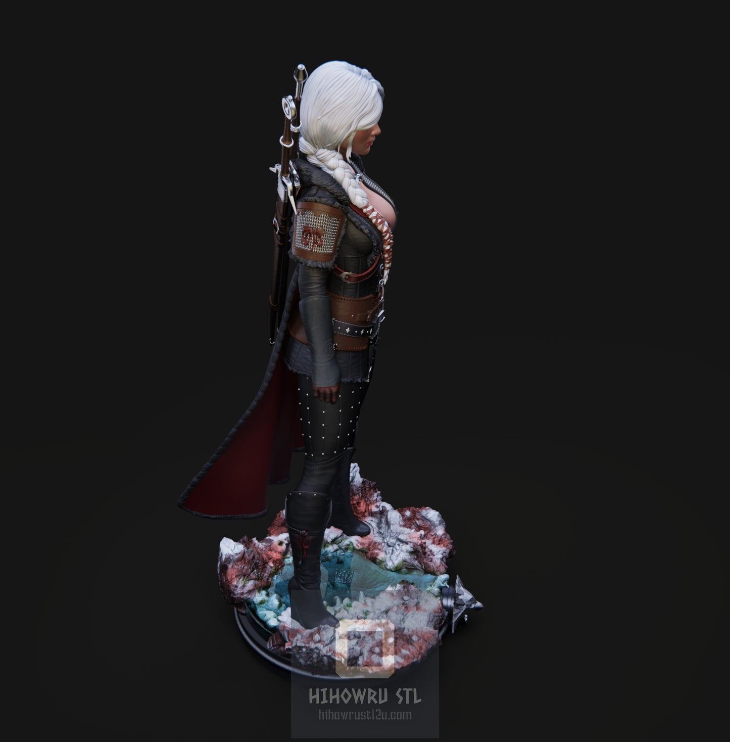 4807 CIRI - The Witcher IV - STL 3D Print Files