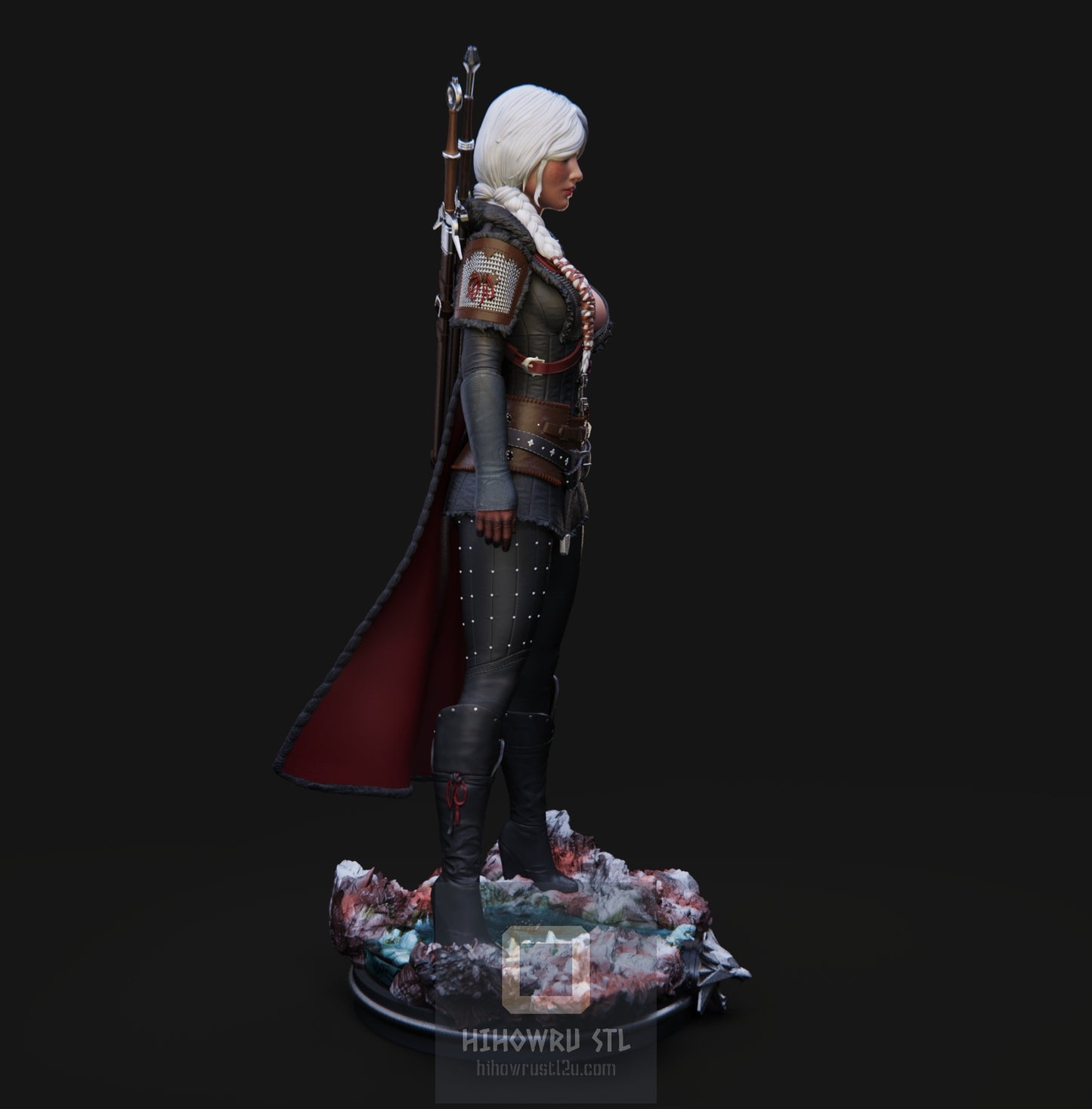 4807 CIRI - The Witcher IV - STL 3D Print Files