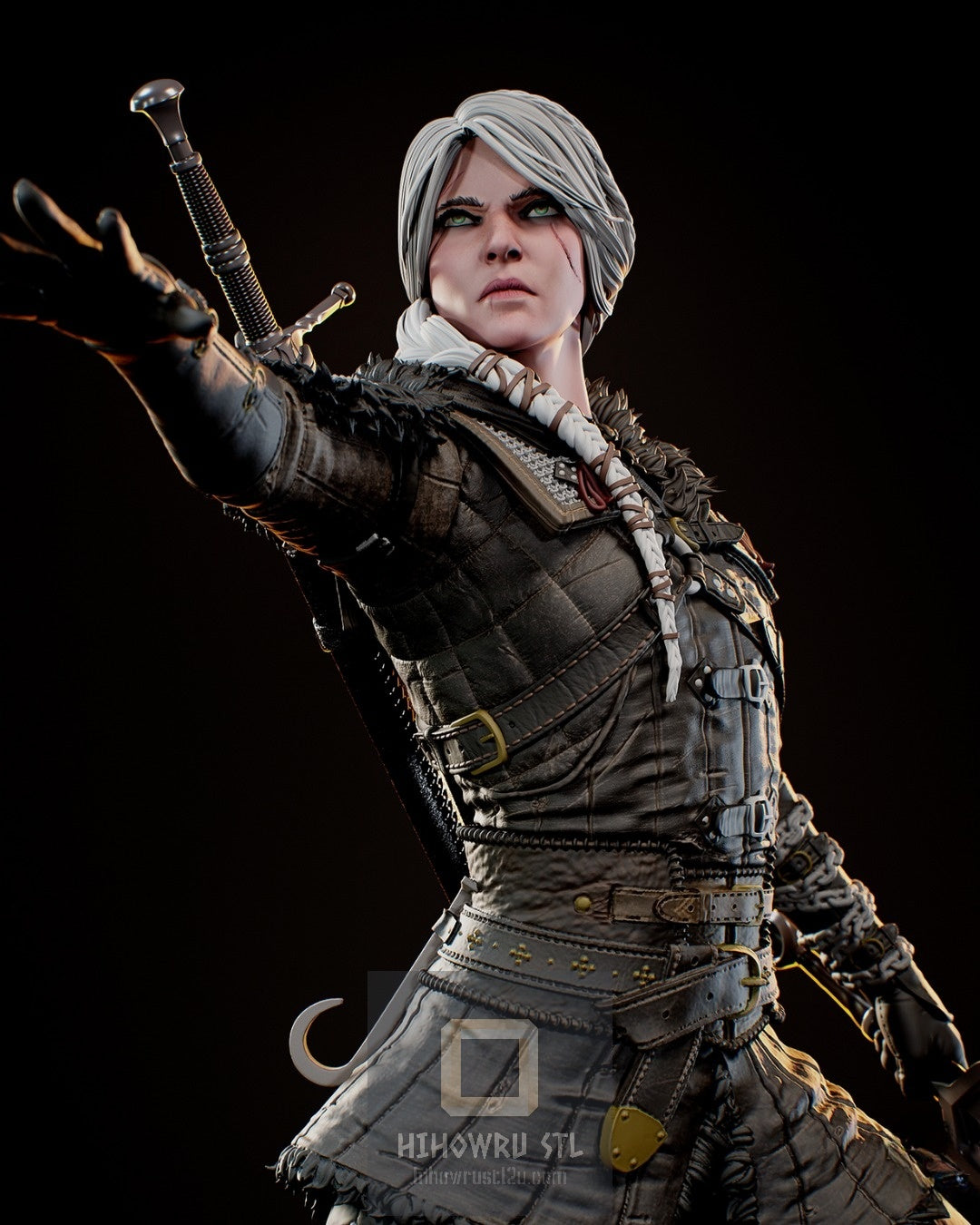 4359 CIRI - The Witcher IV - STL 3D Print Files