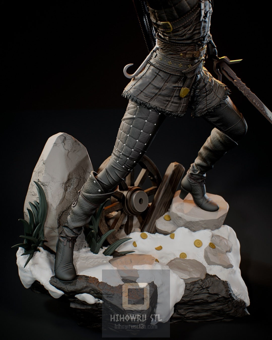 4359 CIRI - The Witcher IV - STL 3D Print Files