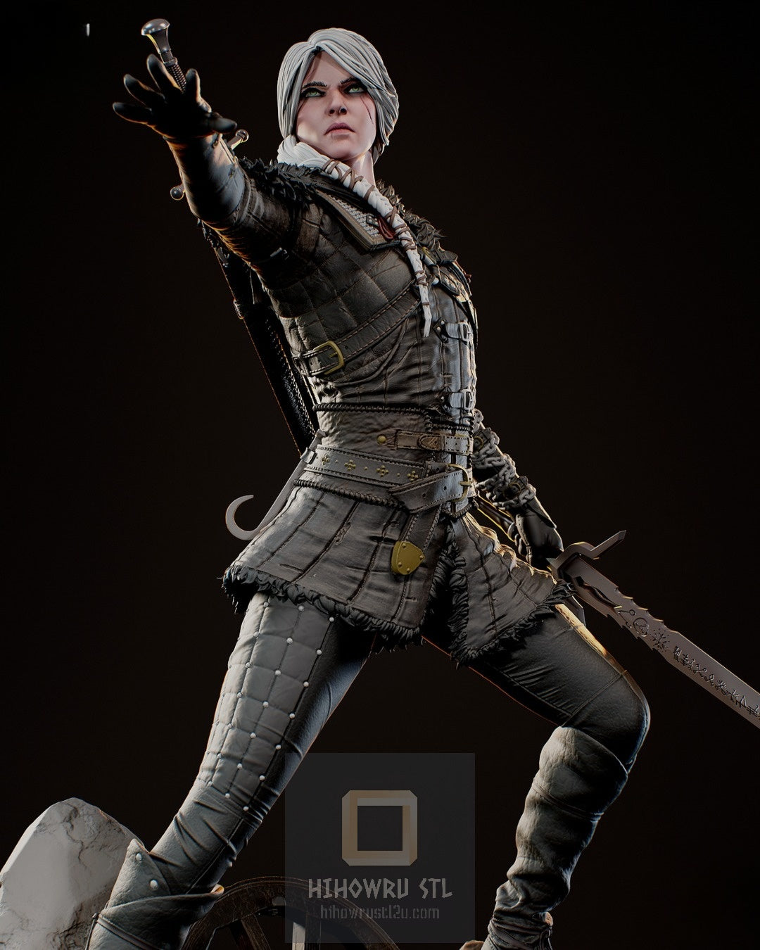 4359 CIRI - The Witcher IV - STL 3D Print Files