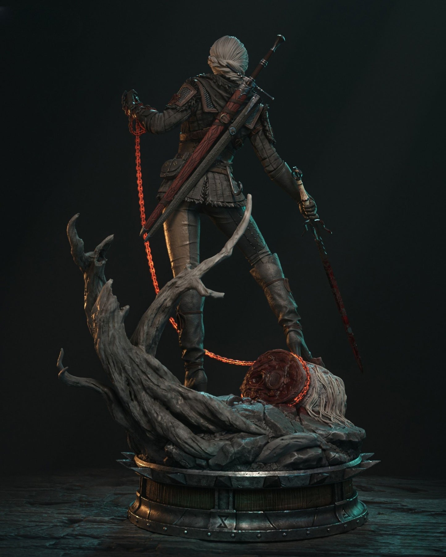 3995 Ciri - The Witcher 4 - STL 3D Print Files