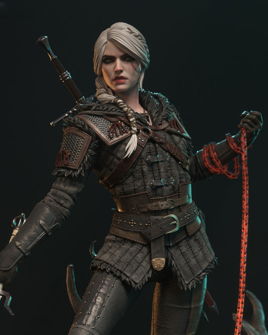 3995 Ciri - The Witcher 4 - STL 3D Print Files