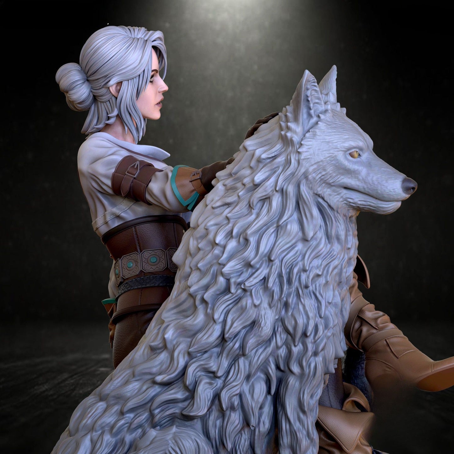 4275 Ciri NSFW - Witcher - STL 3D Print Files X 3D Animations