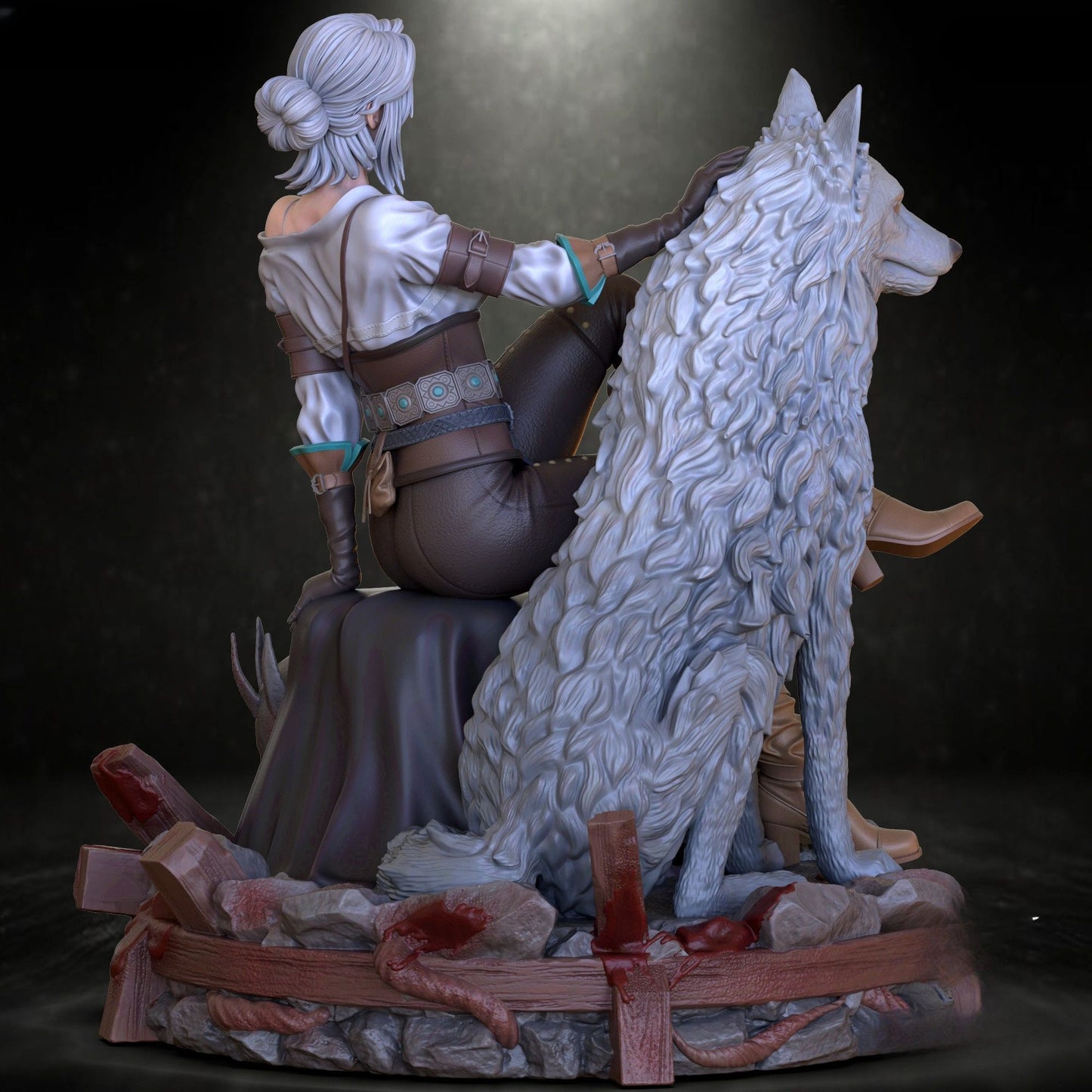 4275 Ciri NSFW - Witcher - STL 3D Print Files X 3D Animations