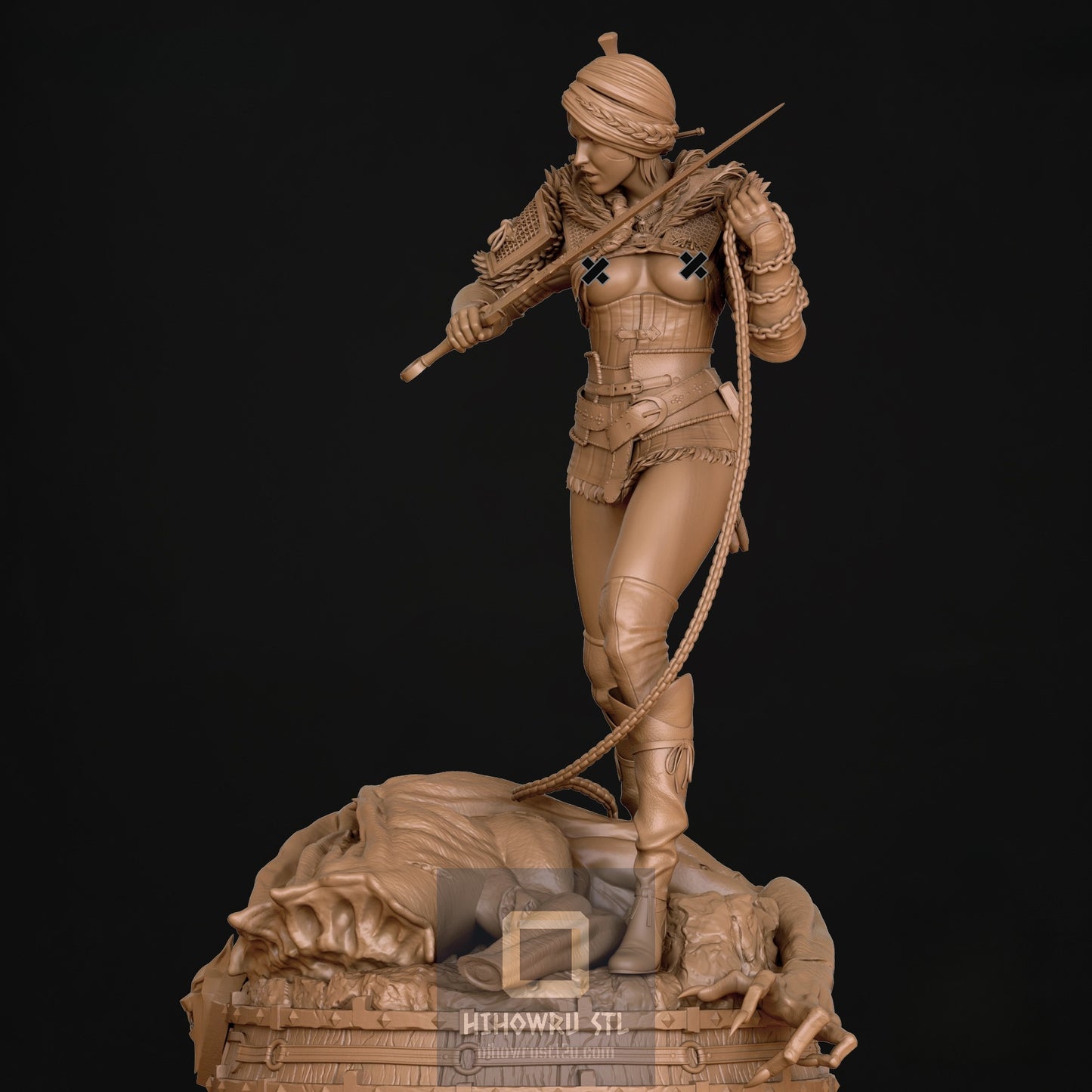 4638 Ciri NSFW - Witcher - STL 3D Print Files