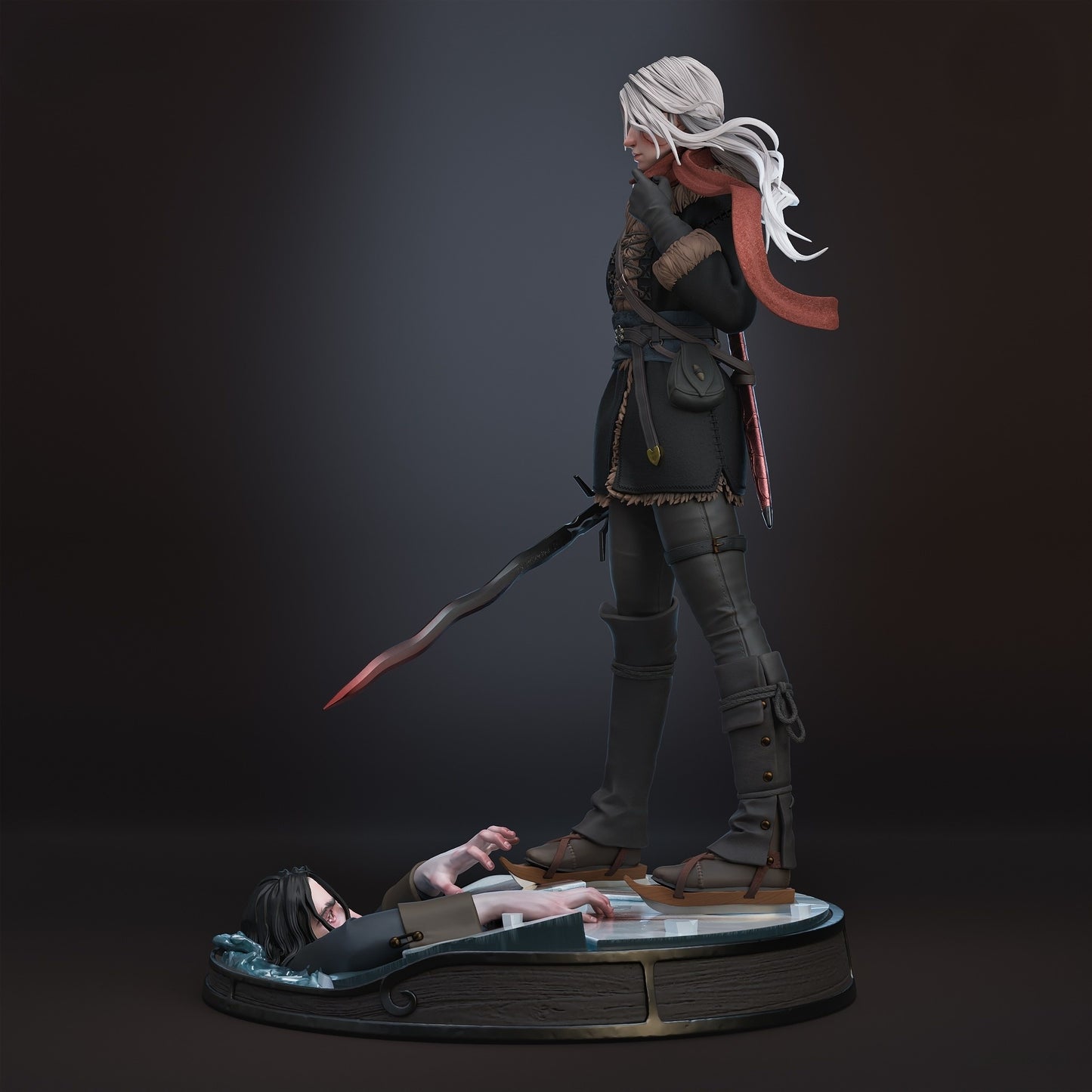 2951 Ciri - The Witcher 3 - STL 3D Print Files