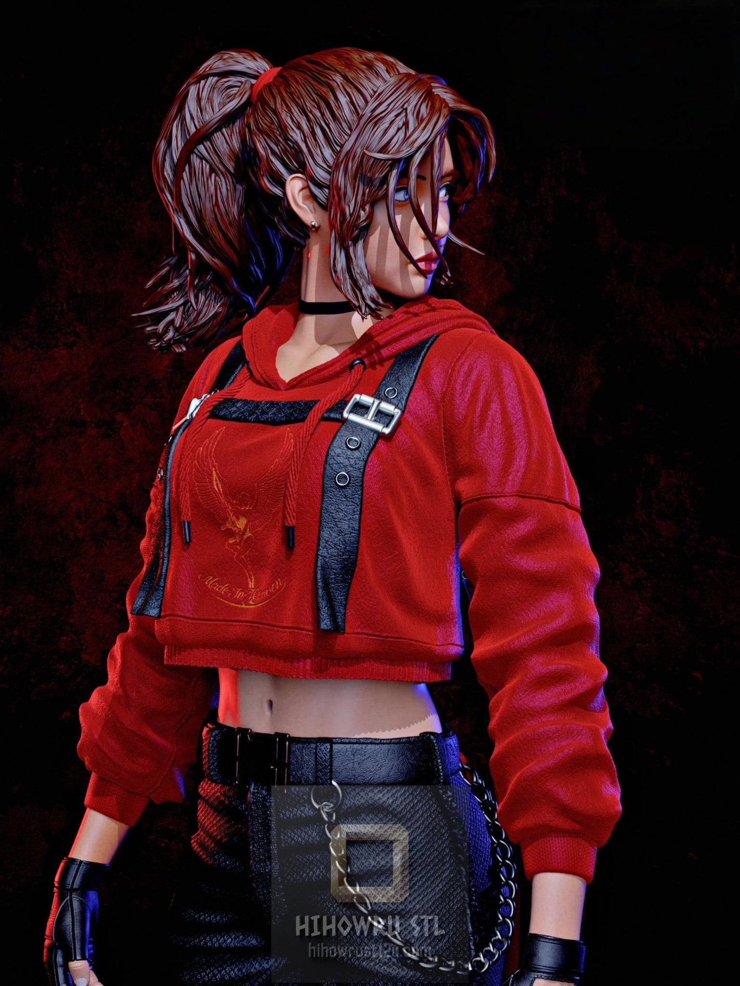 5465 Claire Redfield - Resident Evil - STL 3D Print Files