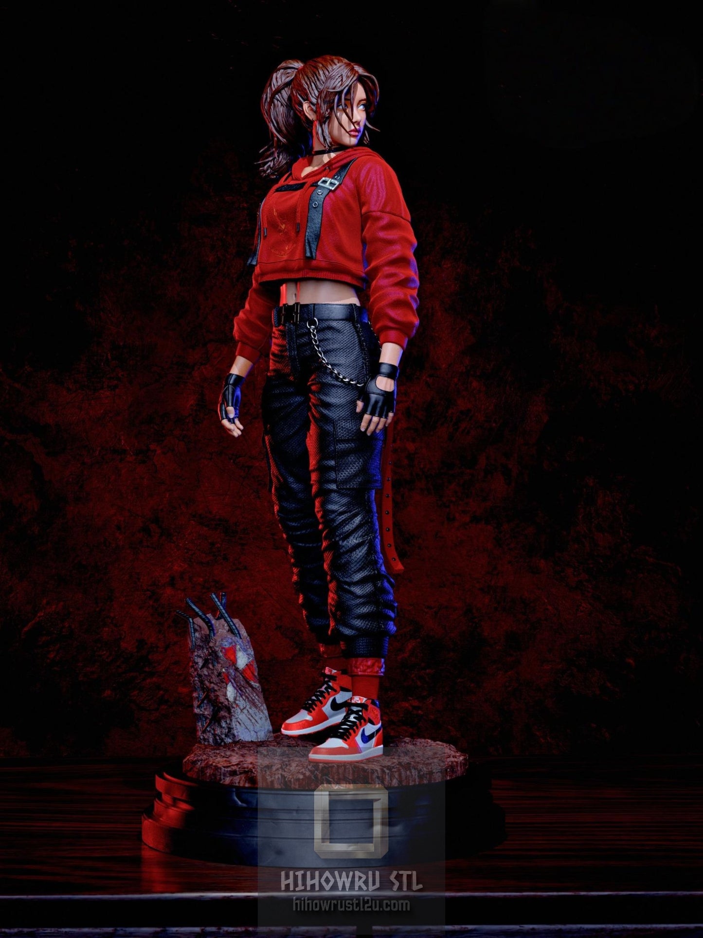 5465 Claire Redfield - Resident Evil - STL 3D Print Files