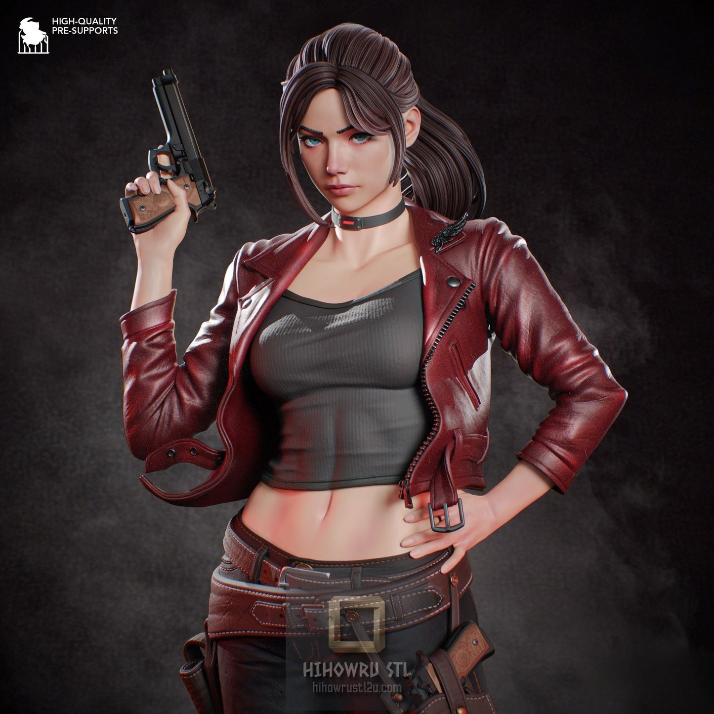 5459 Claire Redfield - Resident Evil - STL 3D Print Files