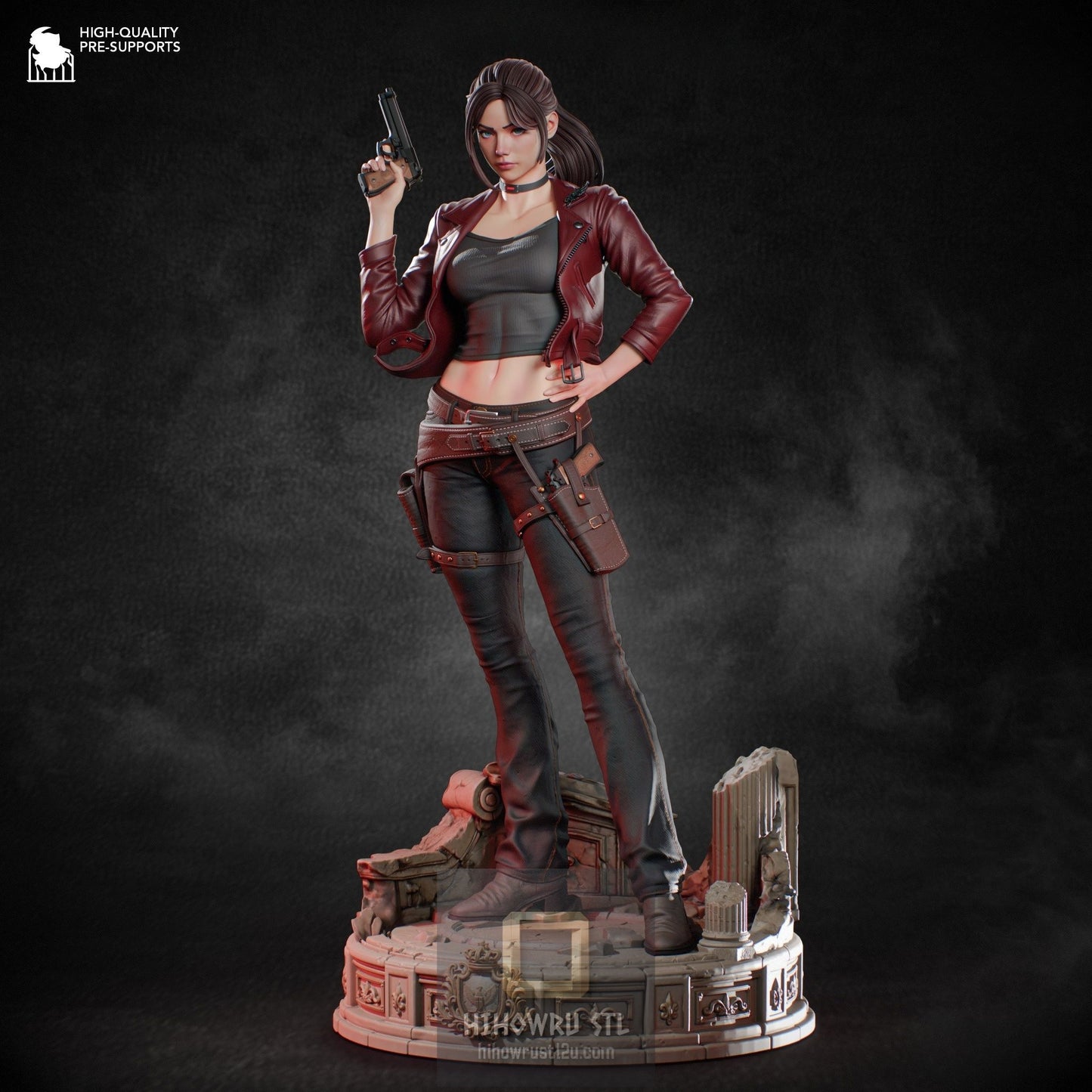 5459 Claire Redfield - Resident Evil - STL 3D Print Files