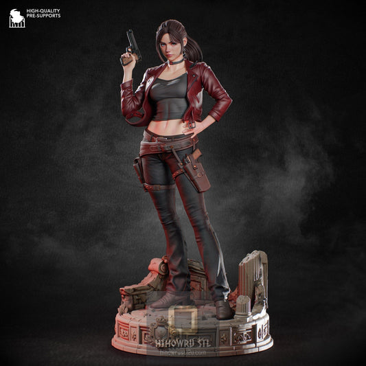 5459 Claire Redfield - Resident Evil - STL 3D Print Files