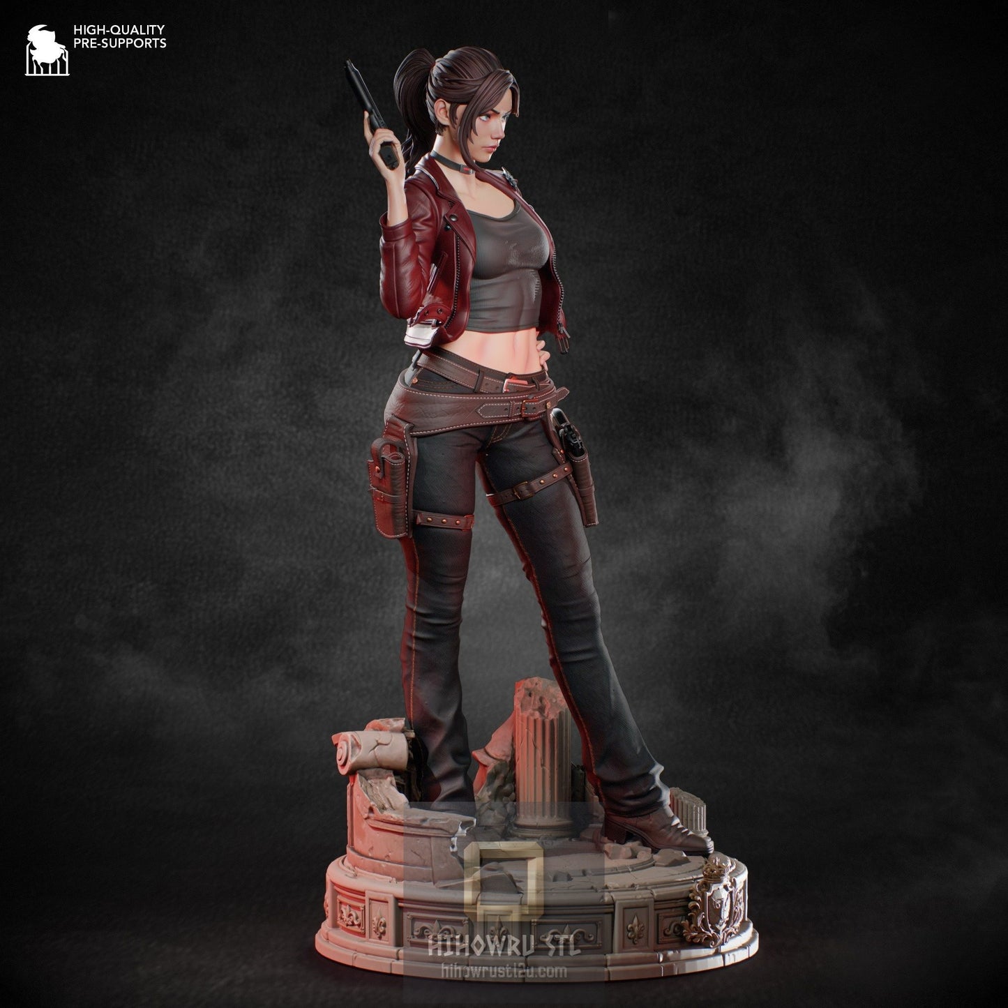 5459 Claire Redfield - Resident Evil - STL 3D Print Files
