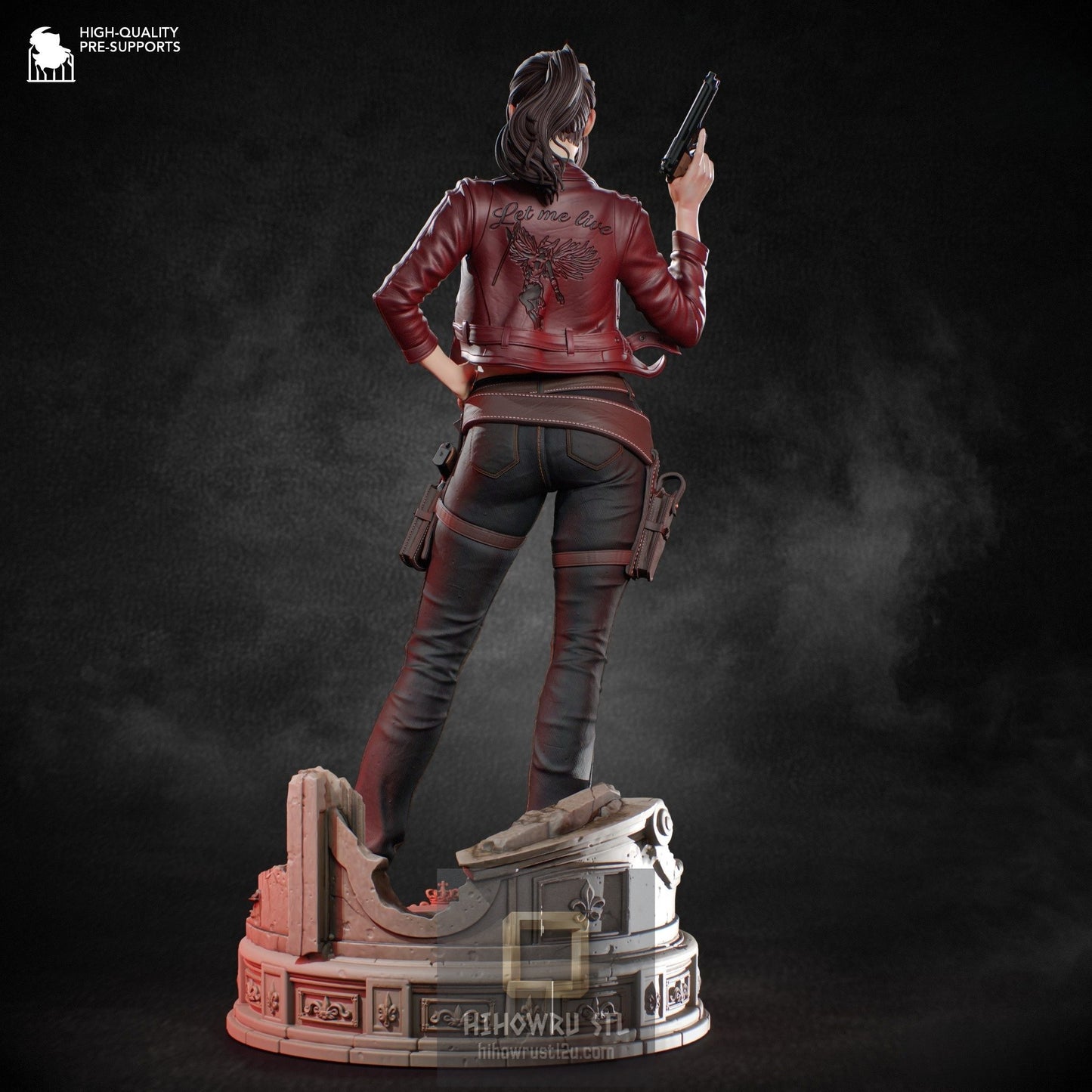 5459 Claire Redfield - Resident Evil - STL 3D Print Files