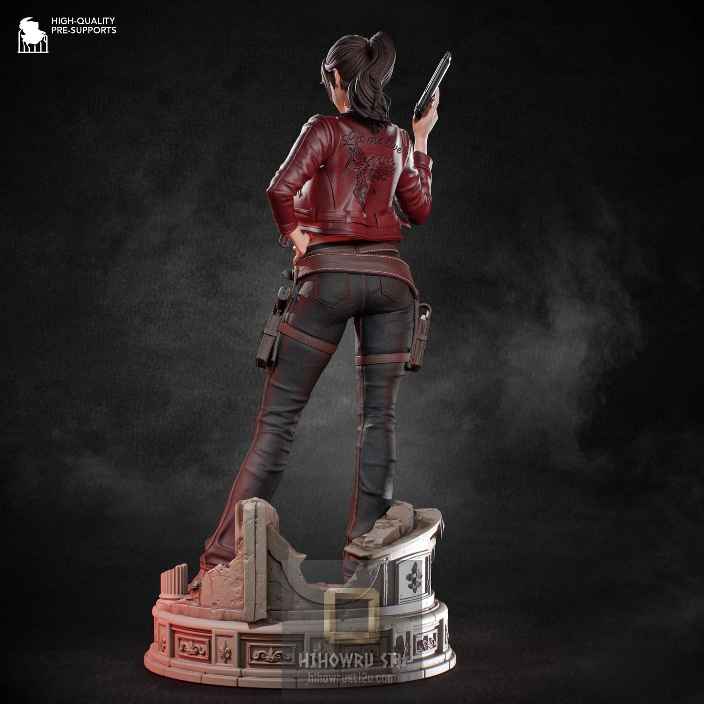 5459 Claire Redfield - Resident Evil - STL 3D Print Files