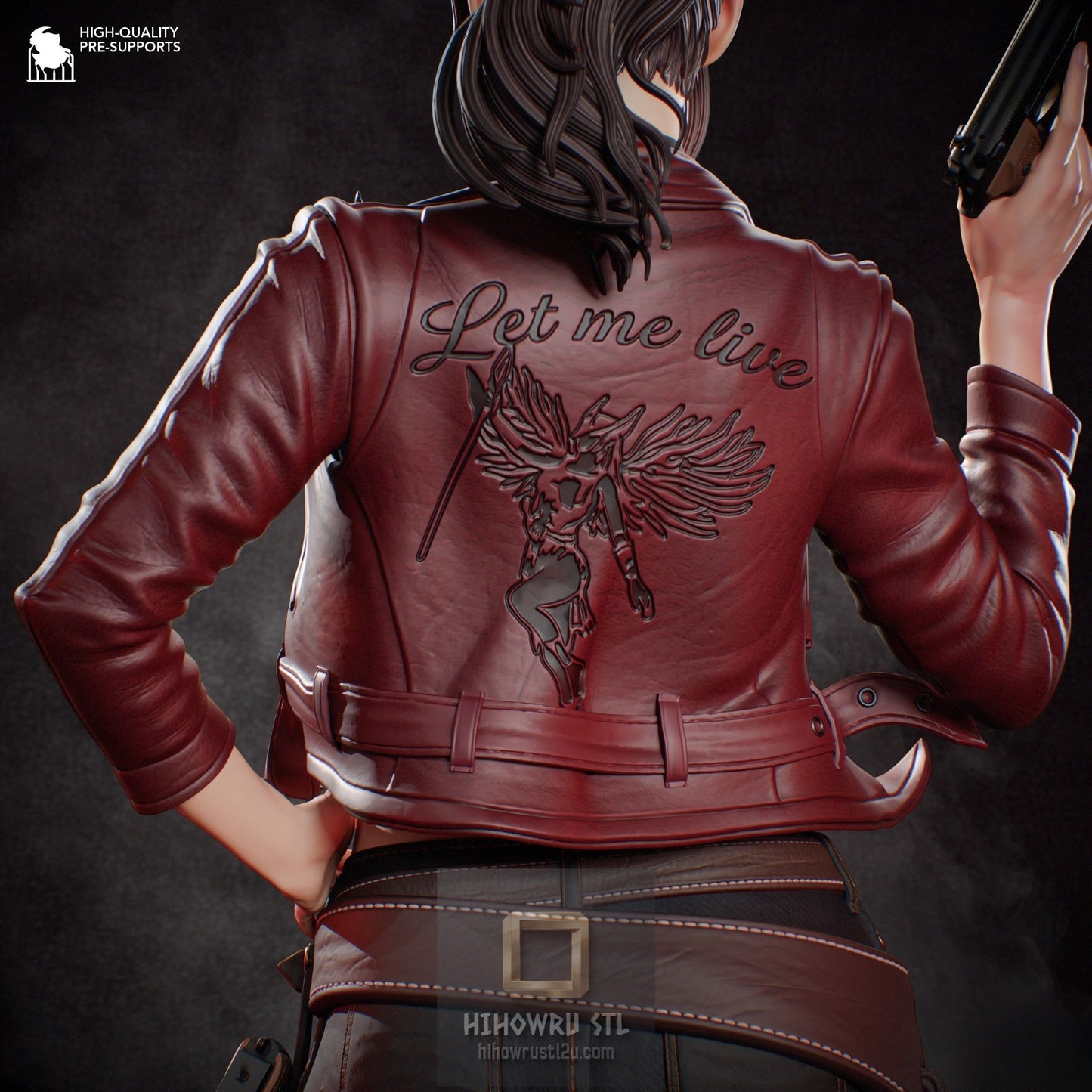 5459 Claire Redfield - Resident Evil - STL 3D Print Files