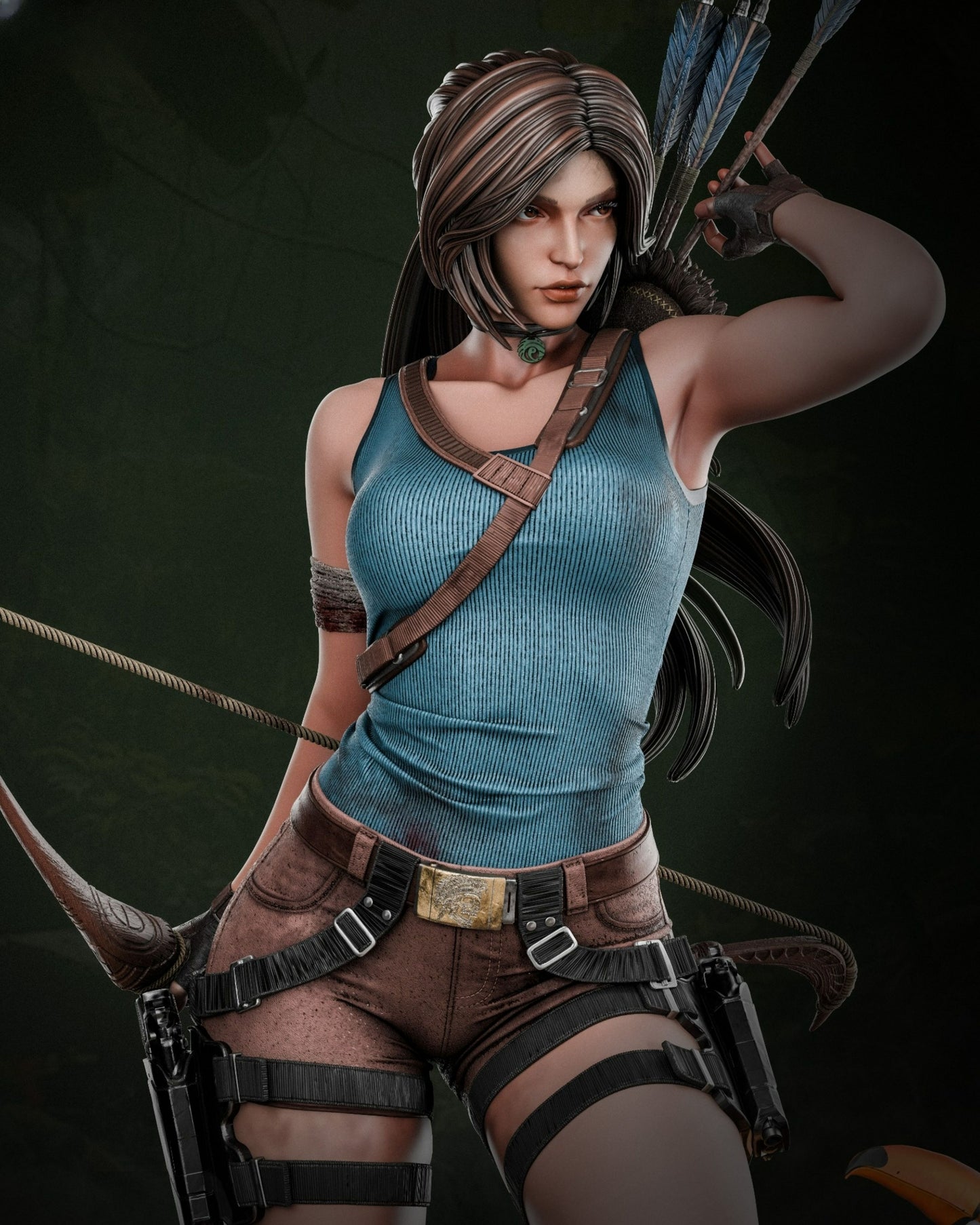 2859 Lara Croft - Tomb Raider - STL 3D Print Files