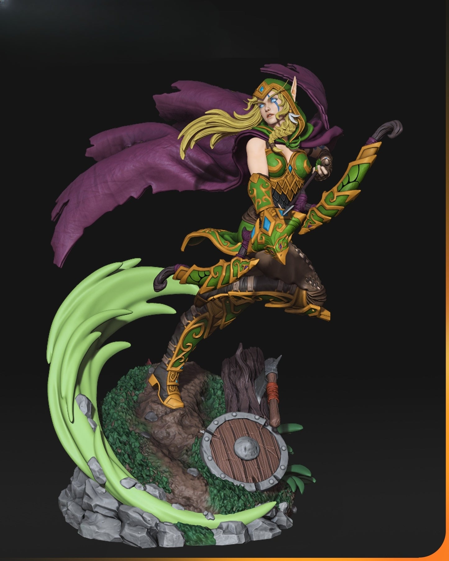 4302 Sylvanas Windrunner - World of Warcraft - STL 3D Print Files