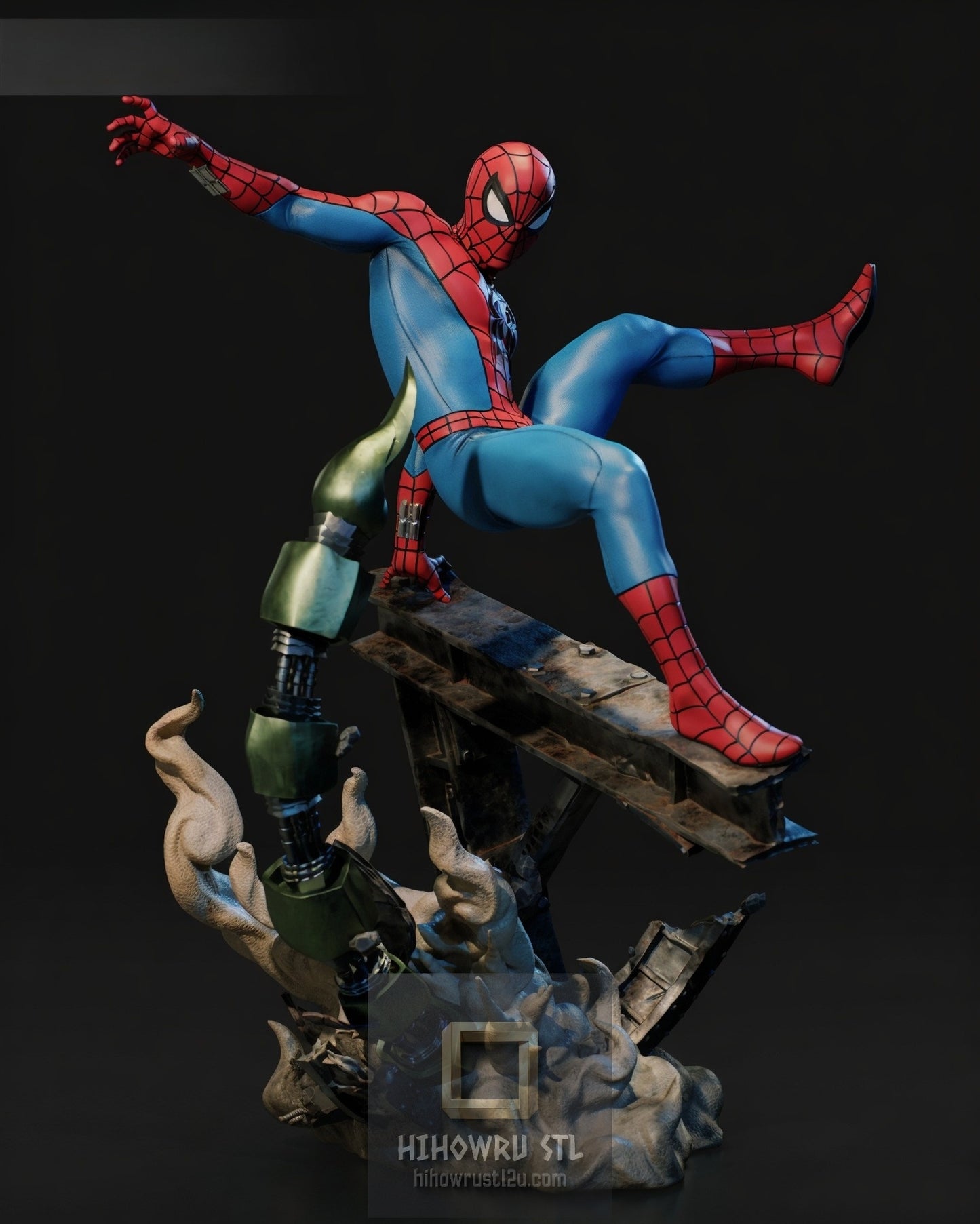 5452 Spider-Man - Marvel Comics - STL 3D Print Files