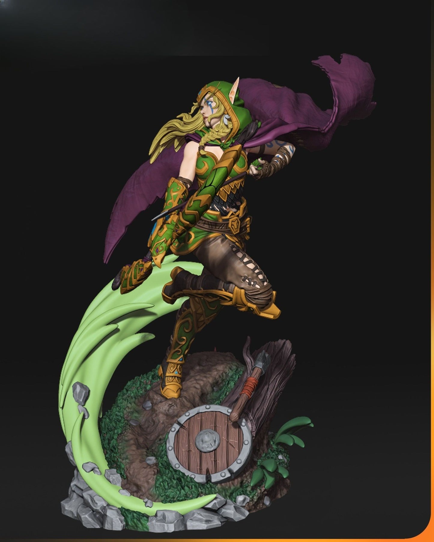 4302 Sylvanas Windrunner - World of Warcraft - STL 3D Print Files