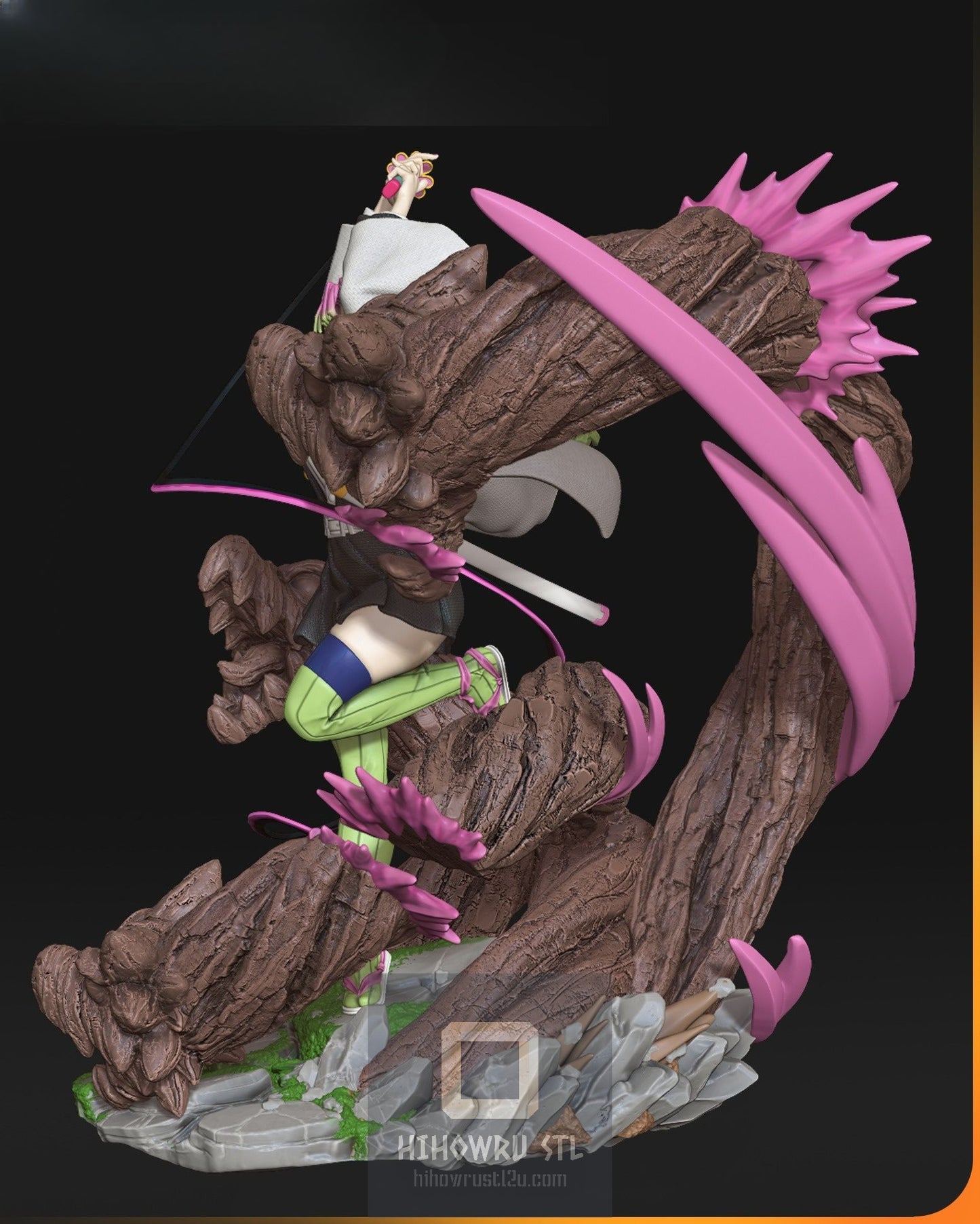 4602 Mitsuri Kanroji - Demon Slayer - STL 3D Print Files