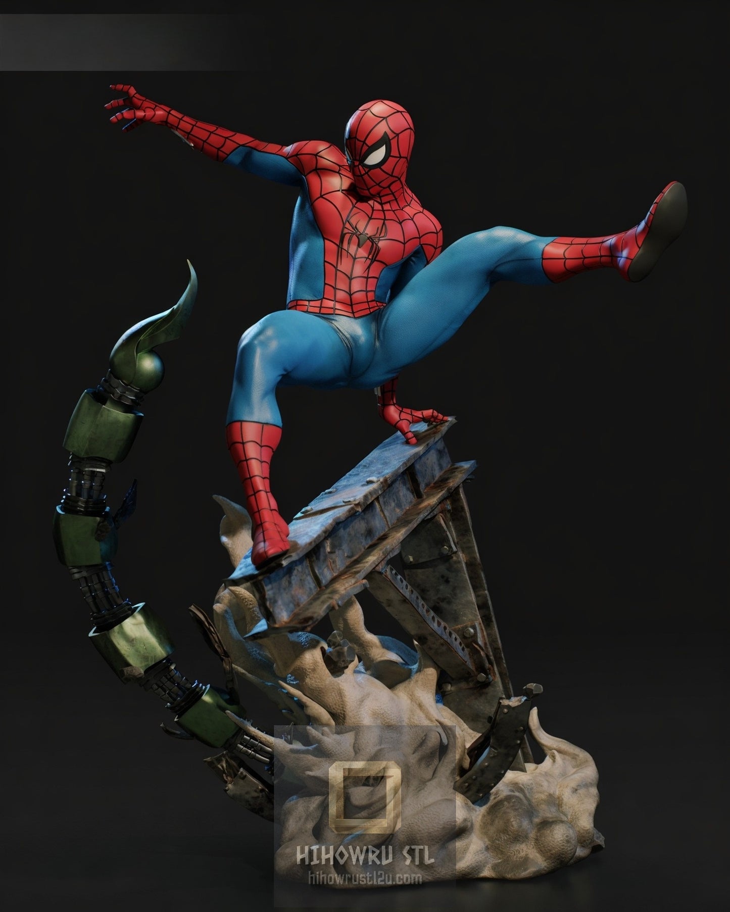 5452 Spider-Man - Marvel Comics - STL 3D Print Files