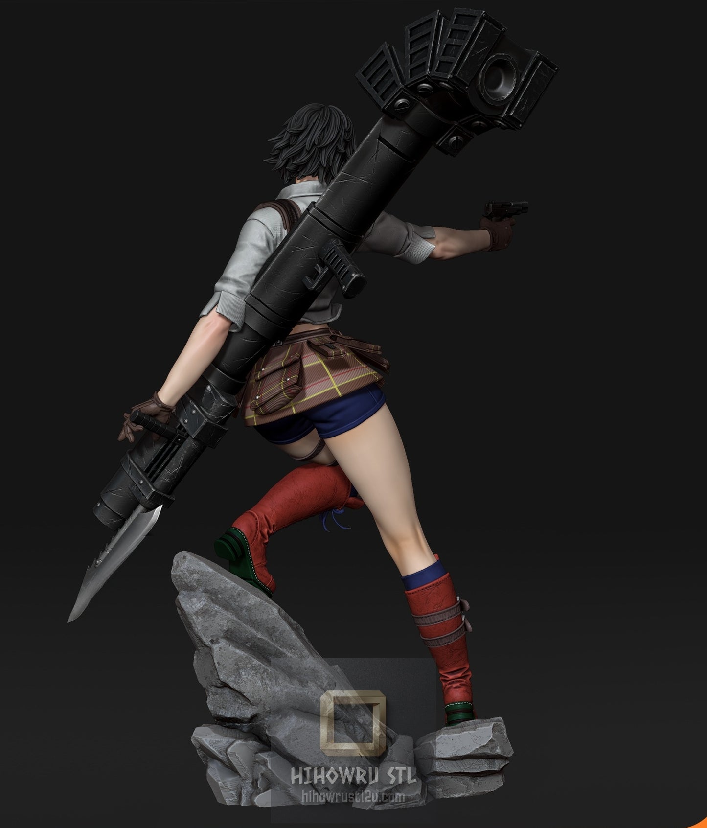 5333 Lady - Devil May Cry - STL 3D Print Files