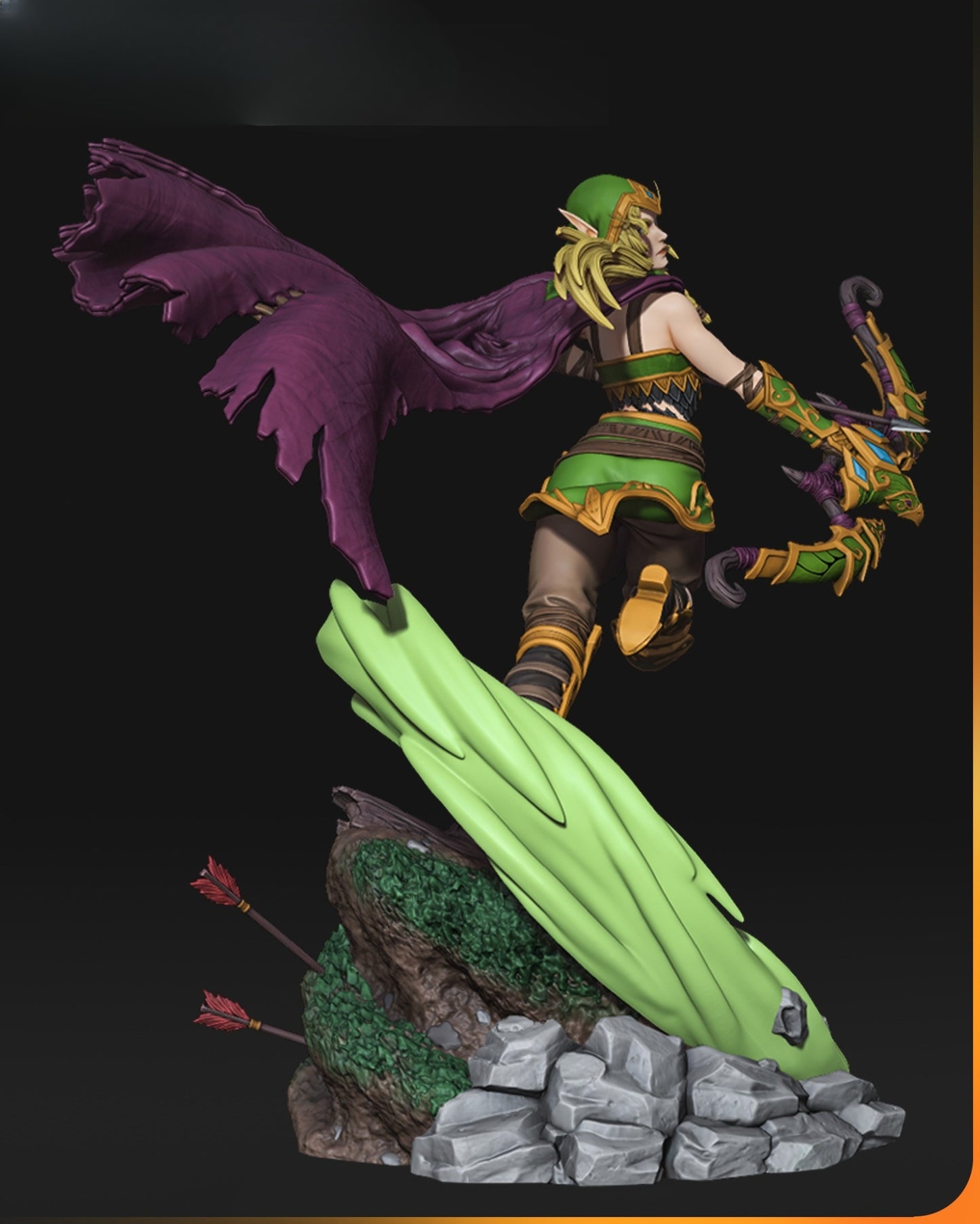 4302 Sylvanas Windrunner - World of Warcraft - STL 3D Print Files